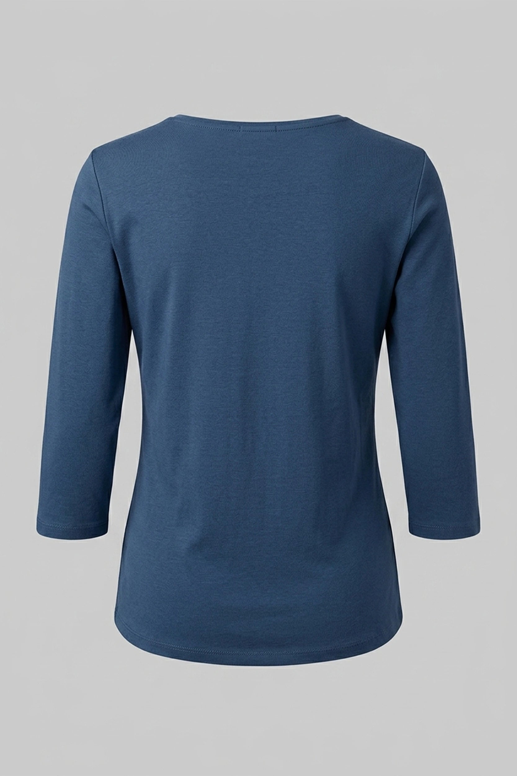 Basic 3/4 Sleeve Top for Women - Casual Everyday Wear