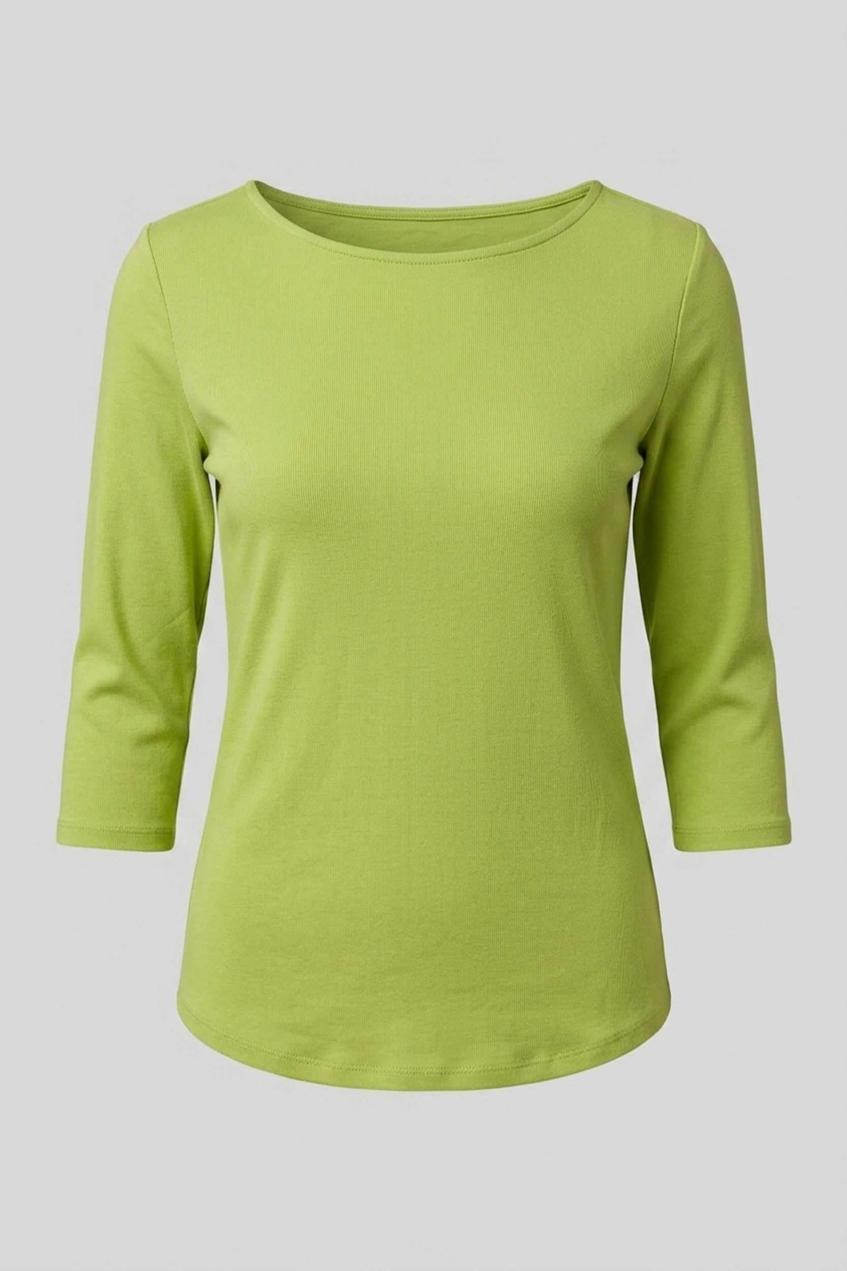 Basic 3/4 Sleeve Top for Women - Casual Everyday Wear