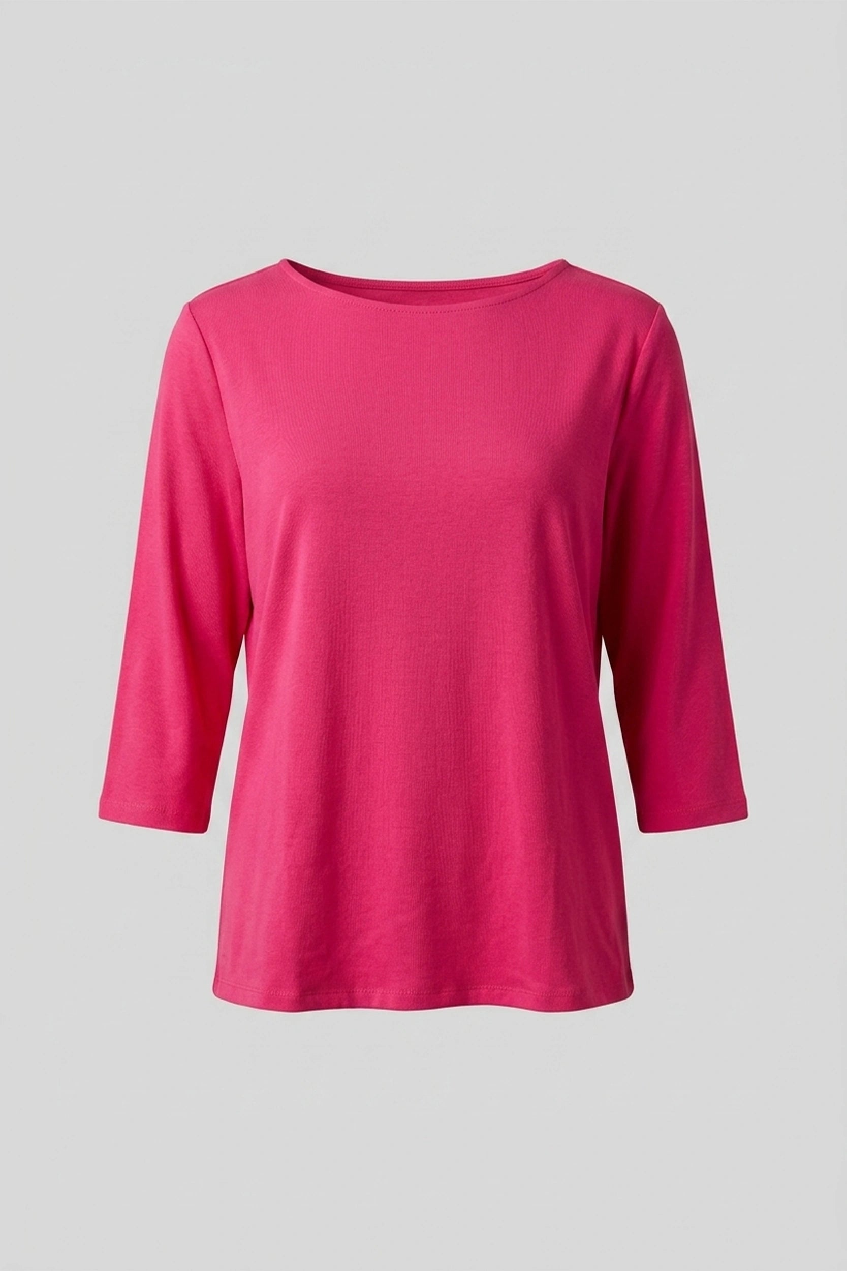 Basic 3/4 Sleeve Top for Women - Casual Everyday Wear
