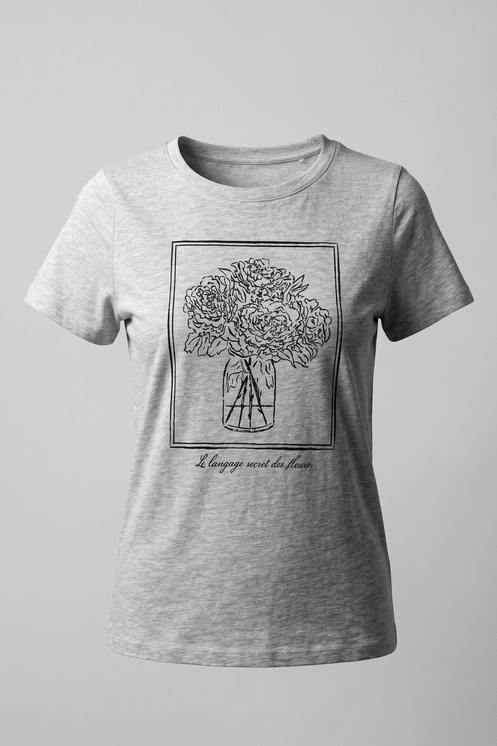 Women's Botanical Art Print Soft Casual Top
