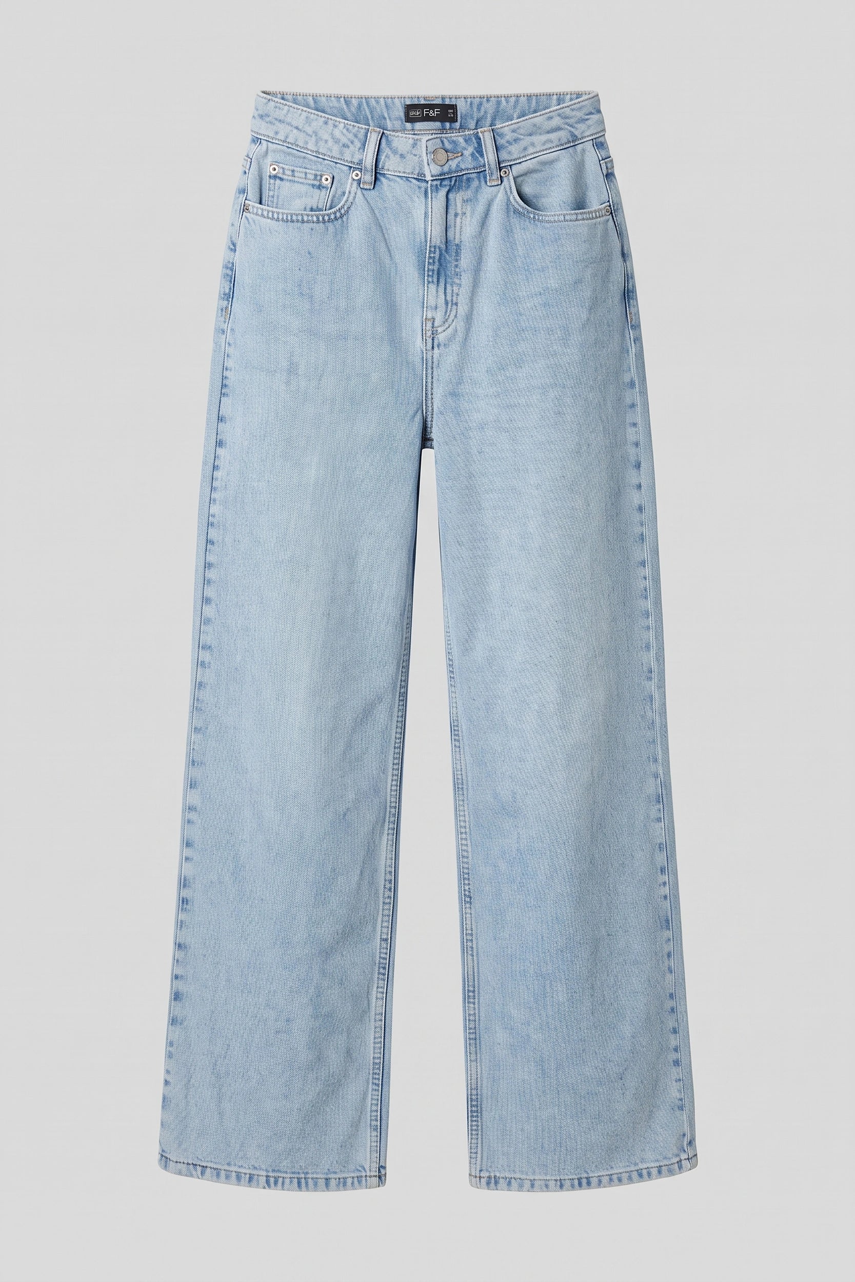 High Rise Wide Leg Denim Jeans Women Multi Colour