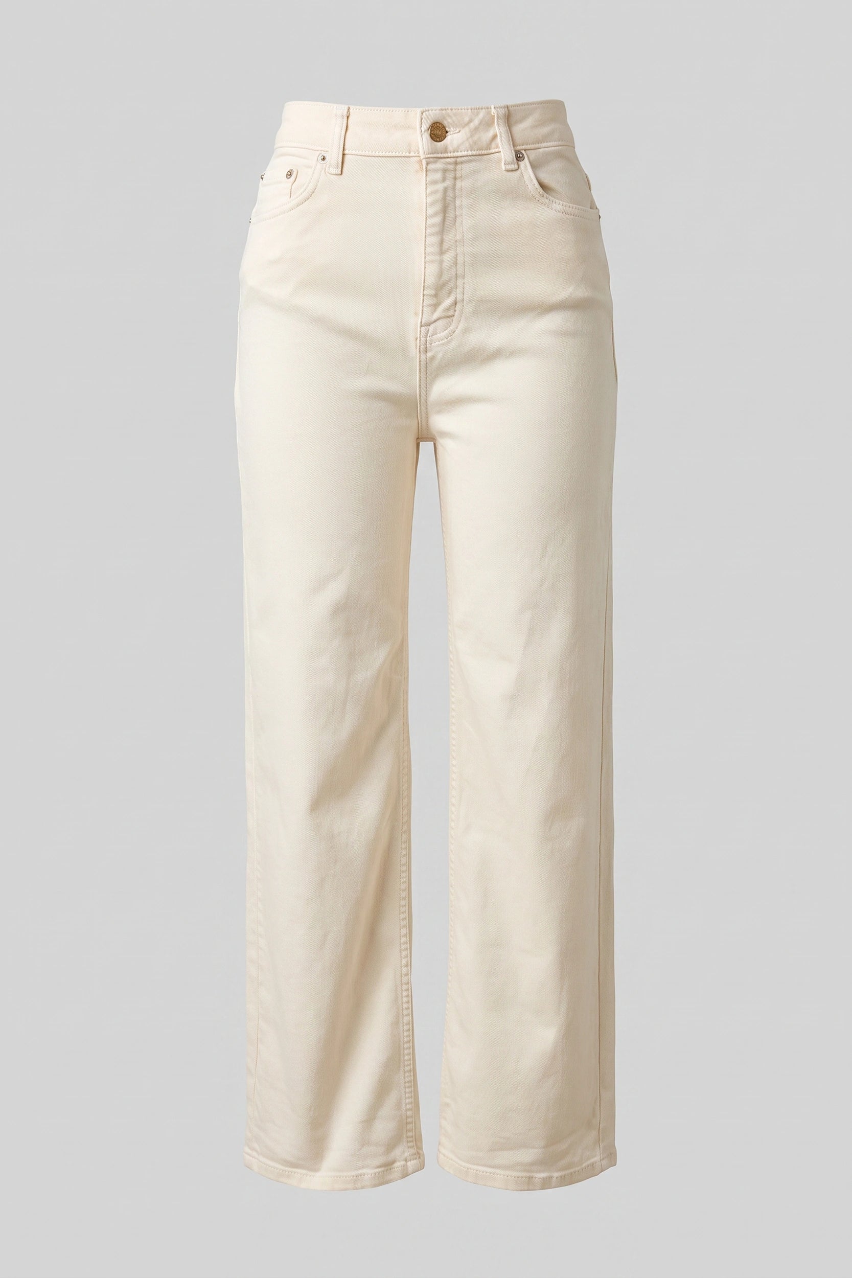 High Rise Wide Leg Denim Jeans Women Multi Colour