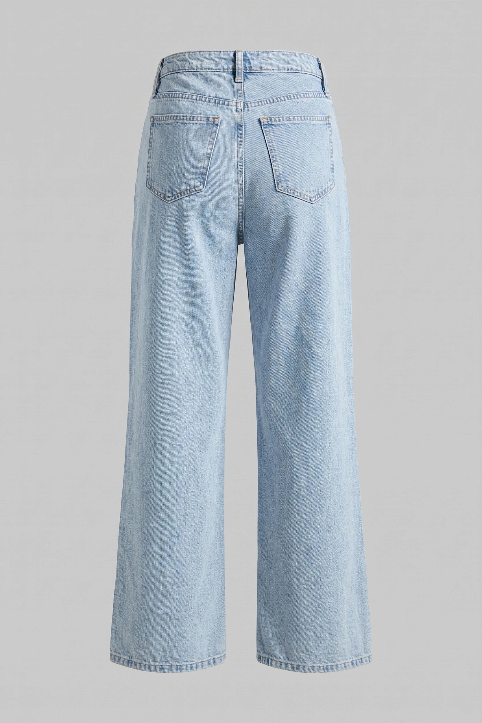 High Rise Wide Leg Denim Jeans Women Multi Colour