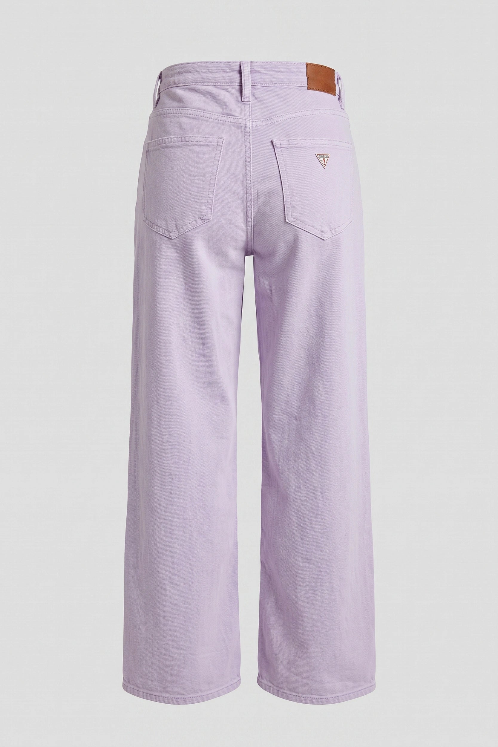 High Rise Slim Hip Wide Leg Denim Jeans Women Pink