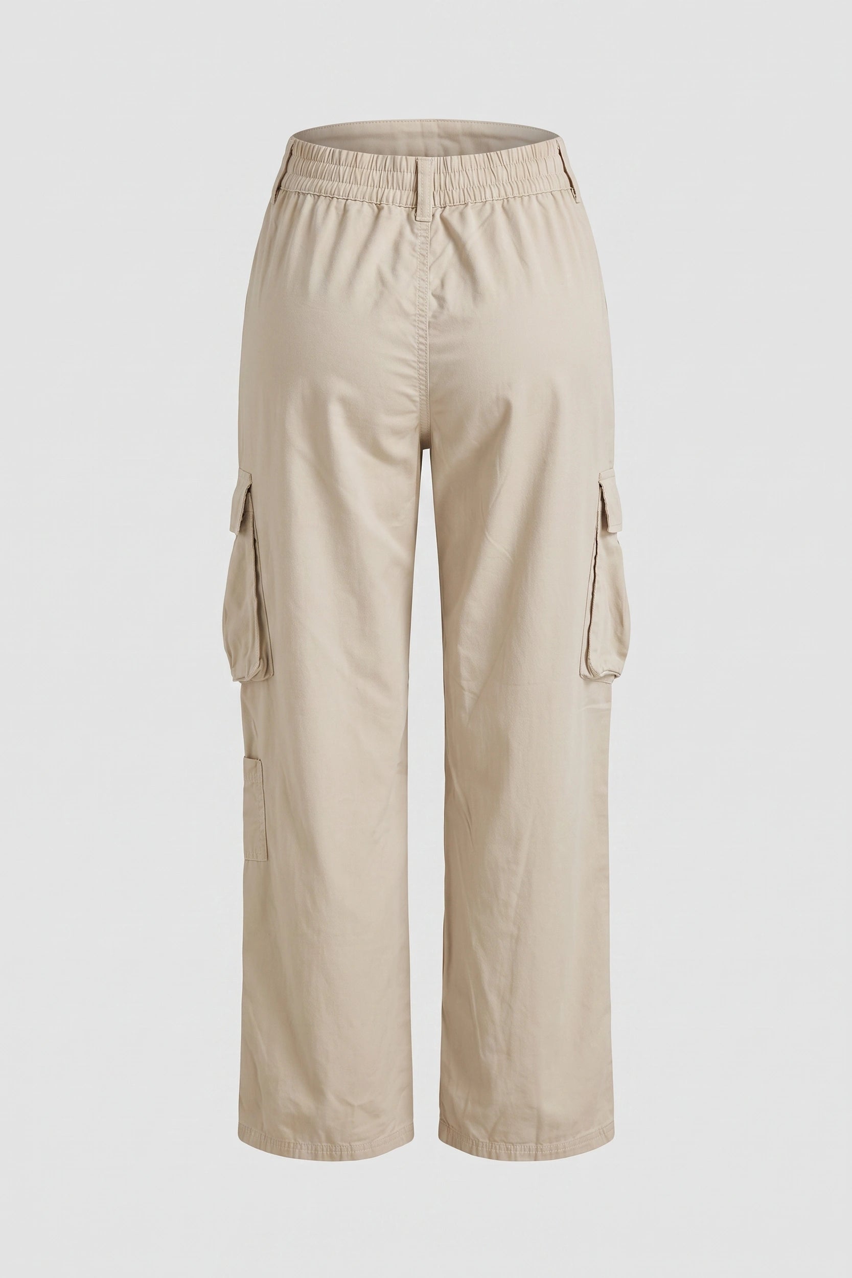 High Rise 5 Pocket Soft Cargo Pants Women Casual