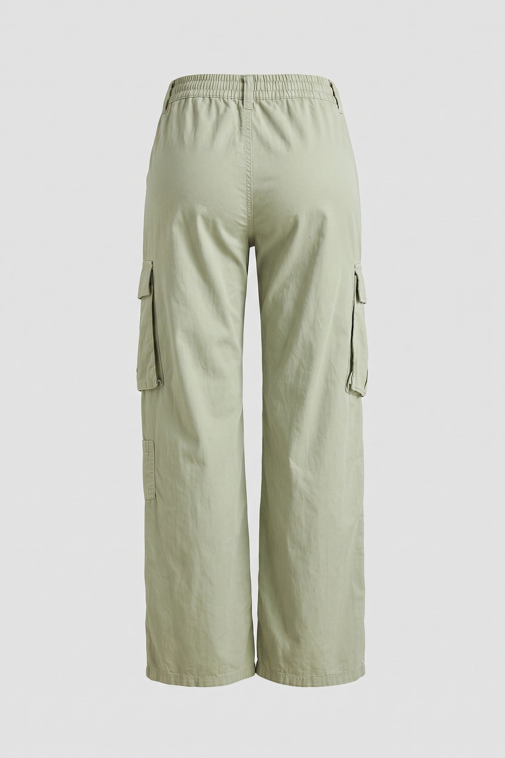 High Rise 5 Pocket Soft Cargo Pants Women Casual