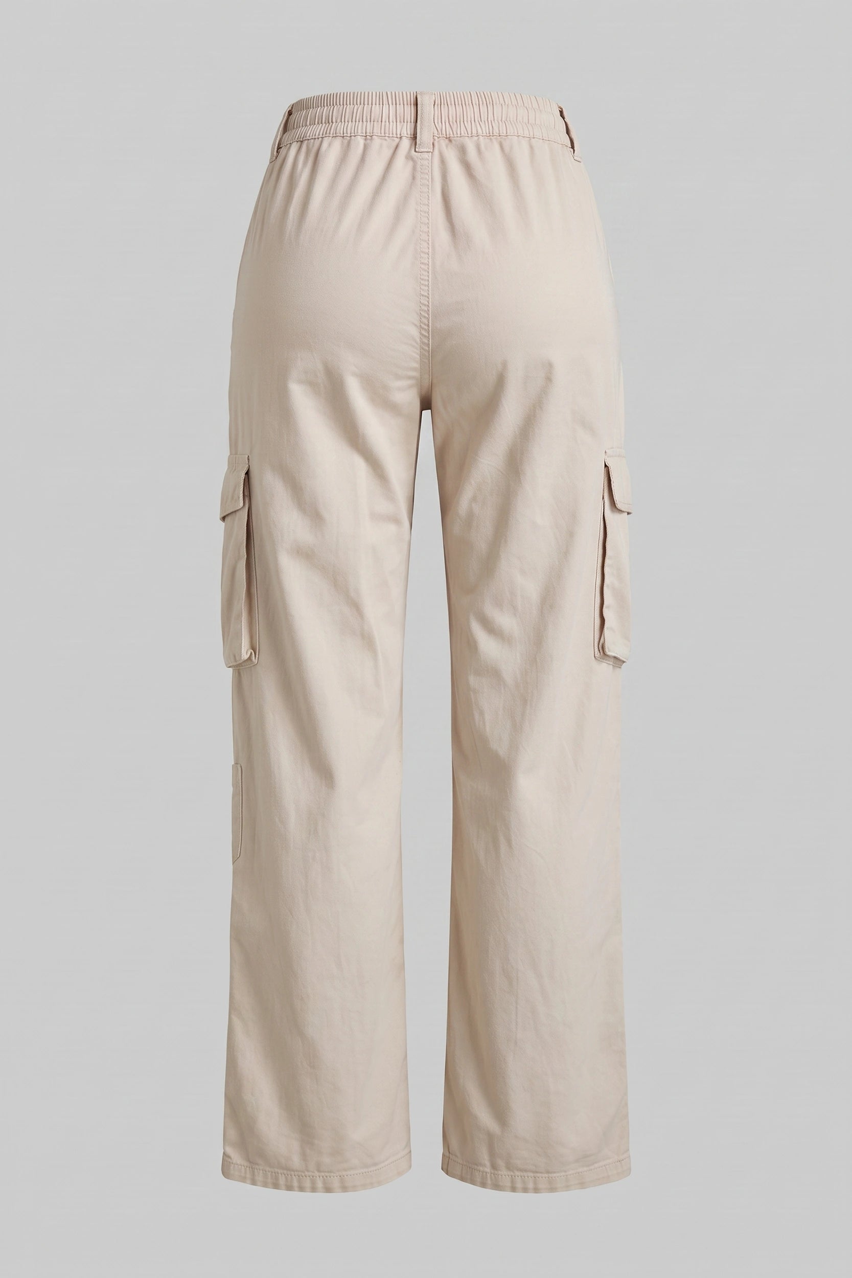 High Rise 5 Pocket Soft Cargo Pants Women Casual