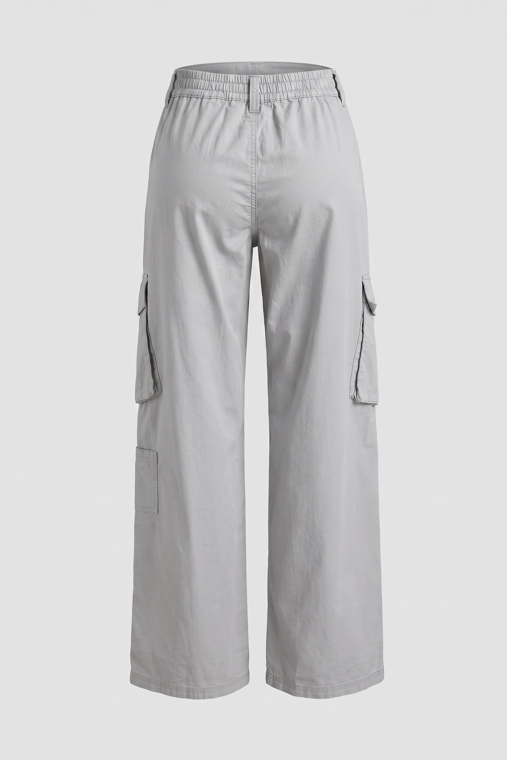 High Rise 5 Pocket Soft Cargo Pants Women Casual