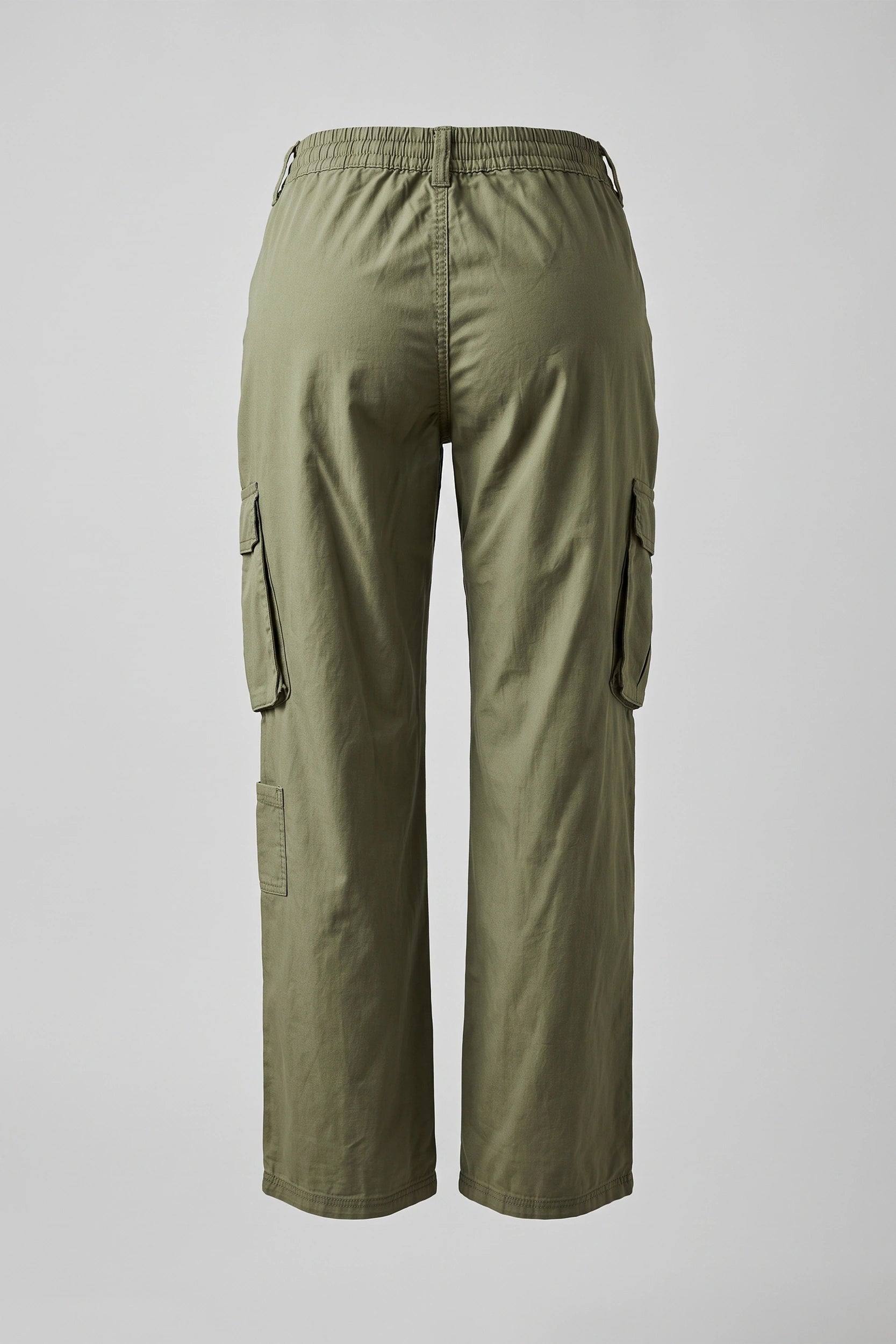 High Rise 5 Pocket Soft Cargo Pants Women Casual