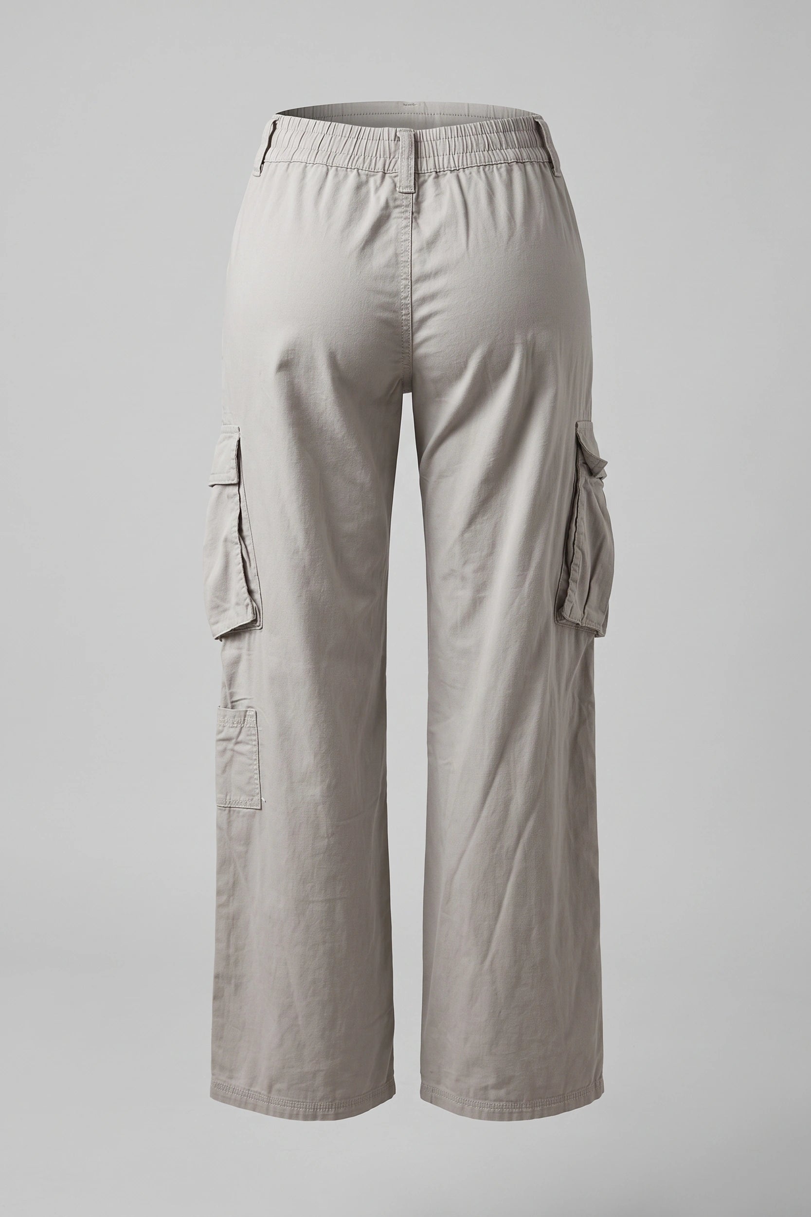 High Rise 5 Pocket Soft Cargo Pants Women Casual