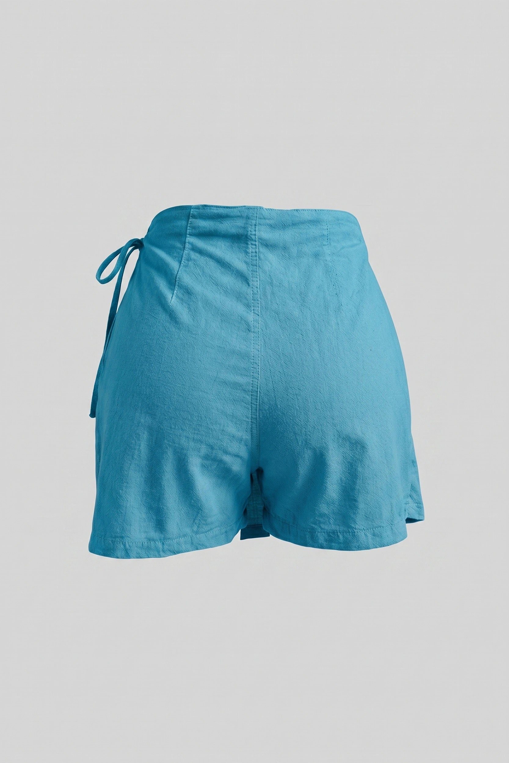 High Rise Skort with Side Ribbon Women Casual Skirt
