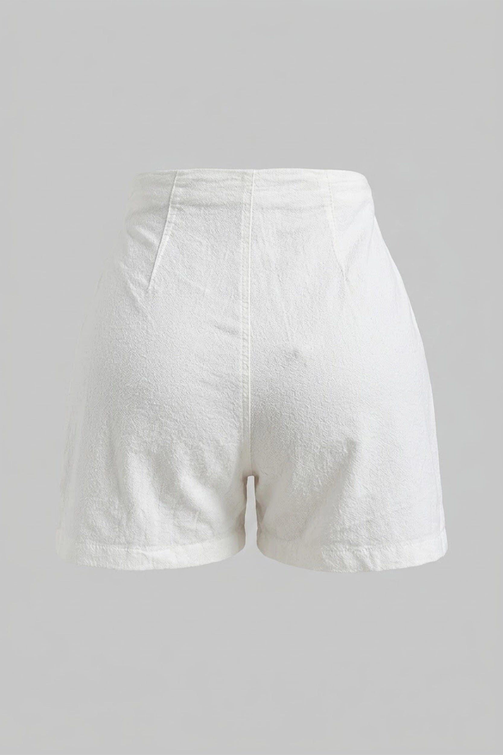 High Rise Skort with Side Ribbon Women Casual Skirt