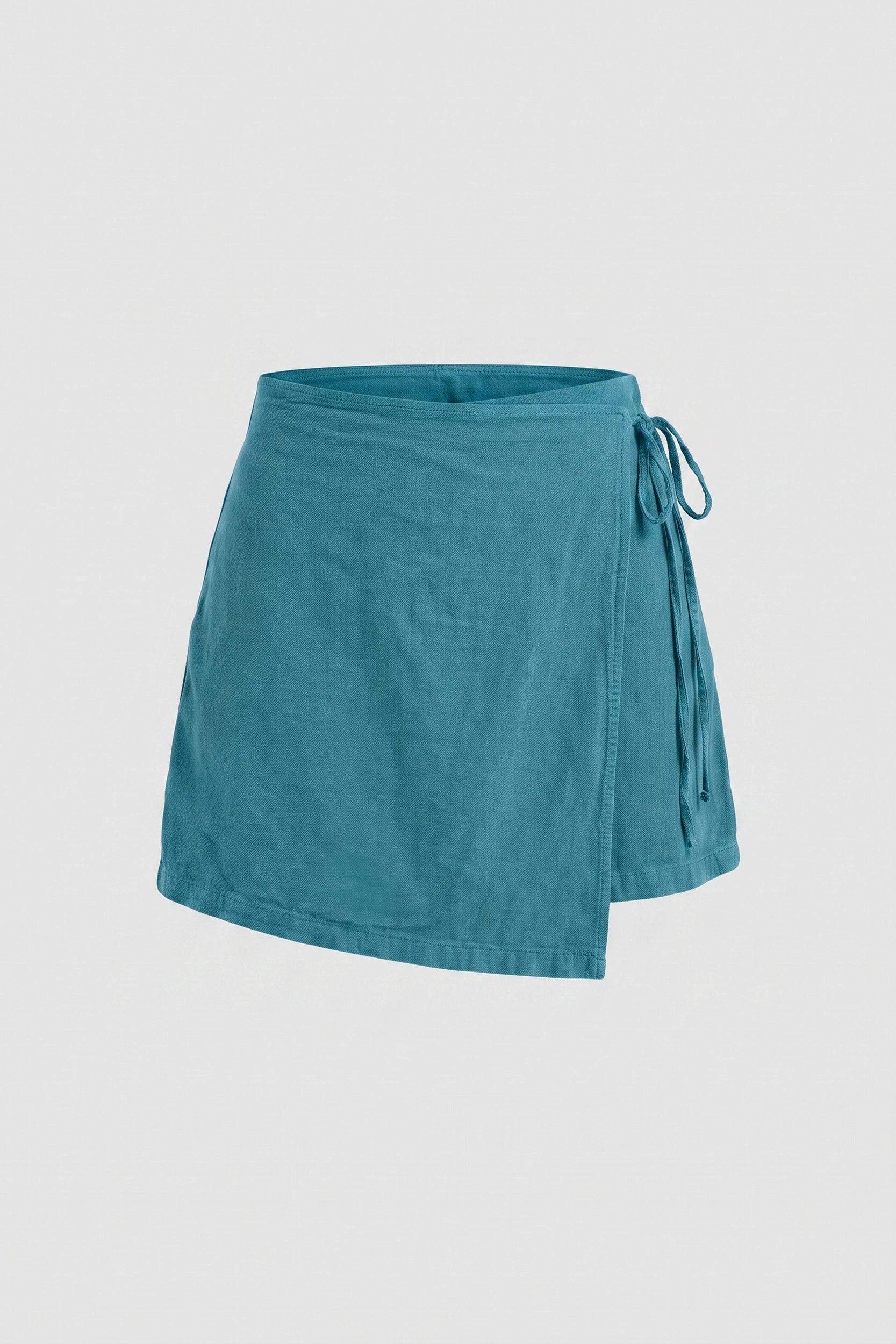 High Rise Skort with Side Ribbon Women Casual Skirt