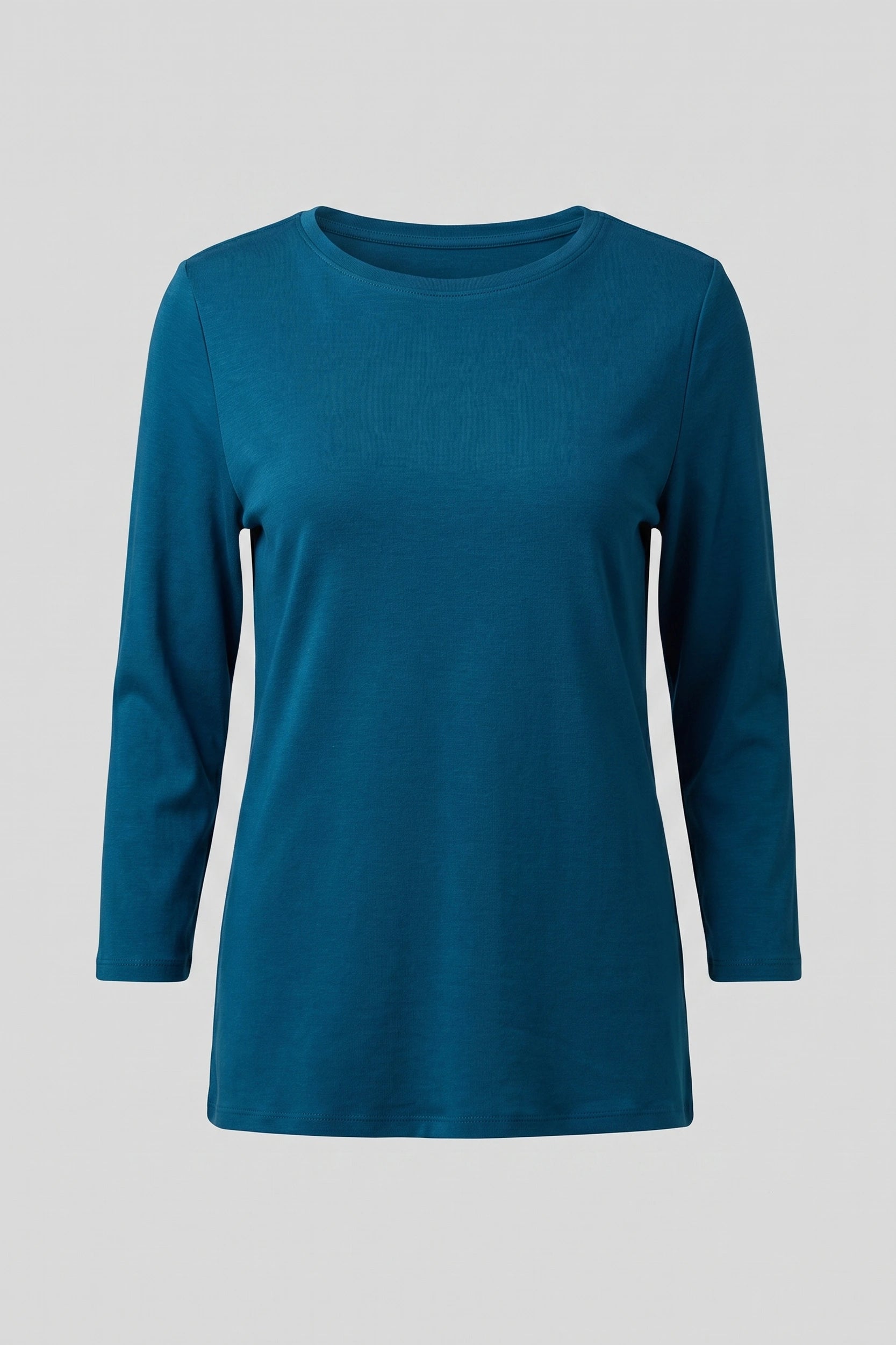 Ladies 3/4 Sleeve Top - Casual Everyday Breathable Wear