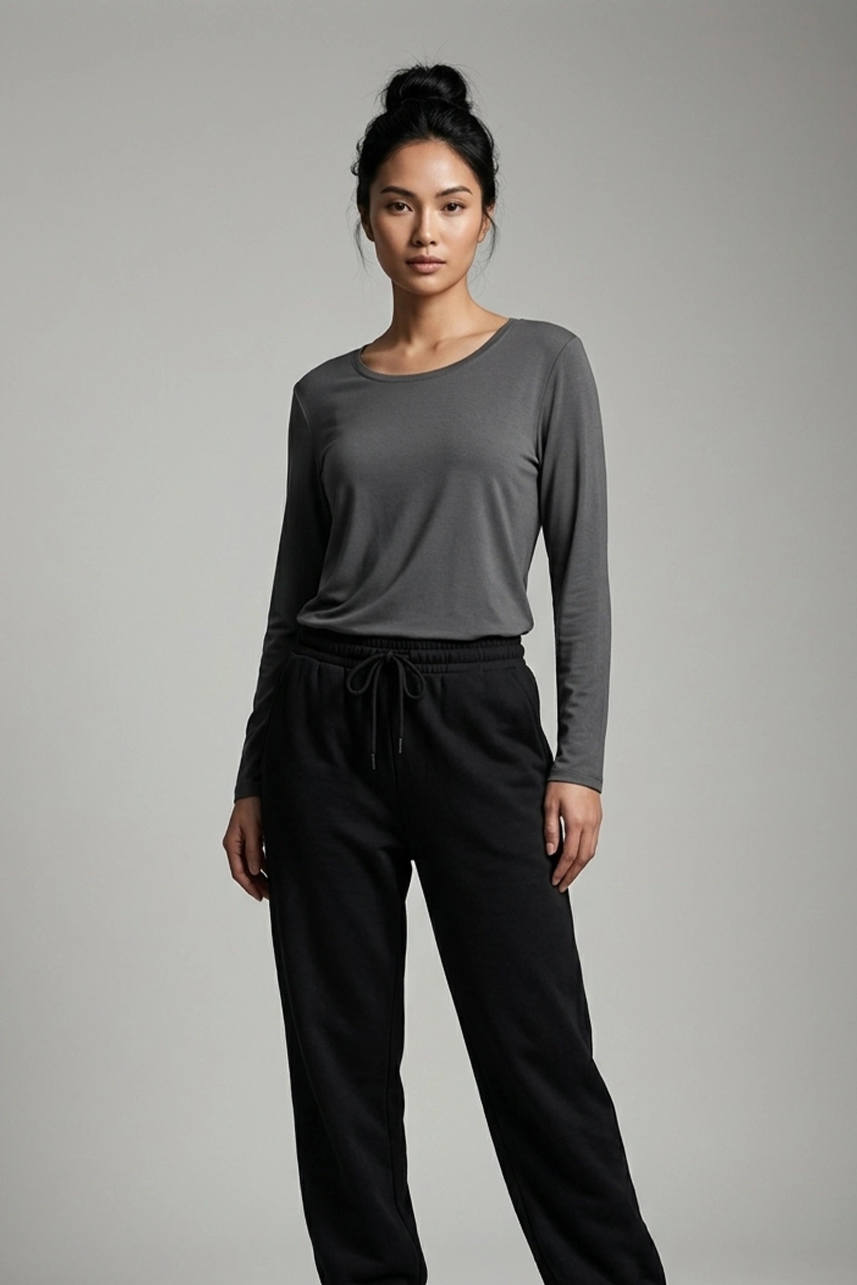 Ladies 3/4 Sleeve Top - Casual Everyday Breathable Wear