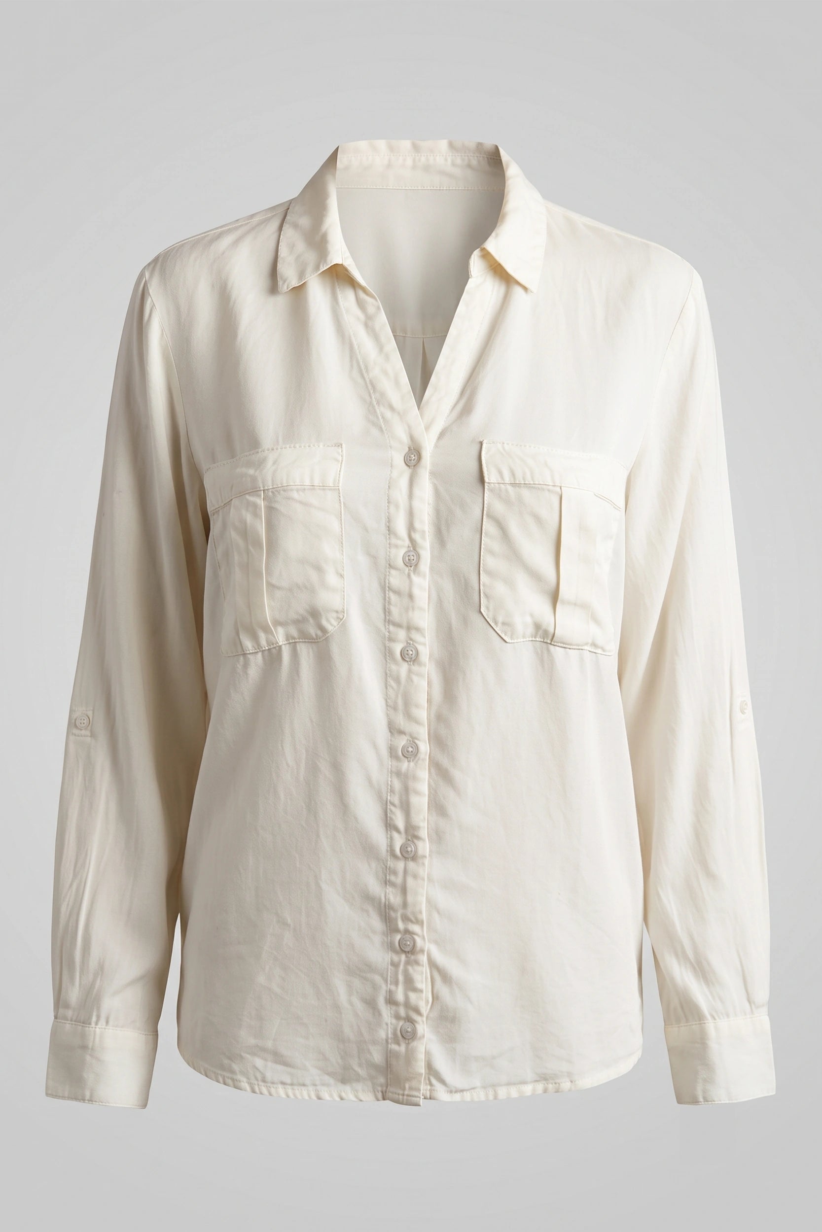 Ladies Cotton Longsleeve Top - Soft Everyday Shirt