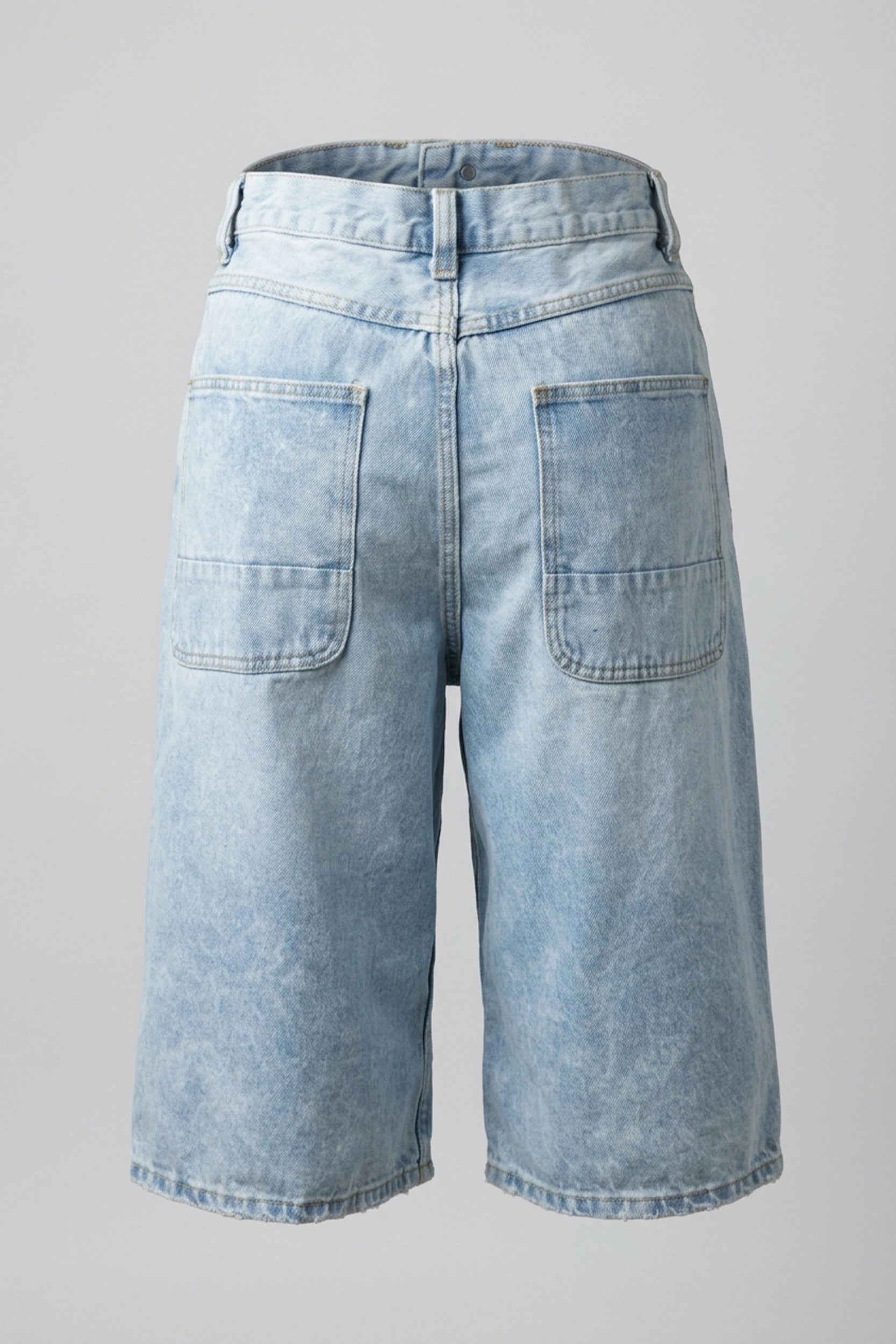 Ladies Denim Baggy Shorts Women Jorts Casual Relaxed