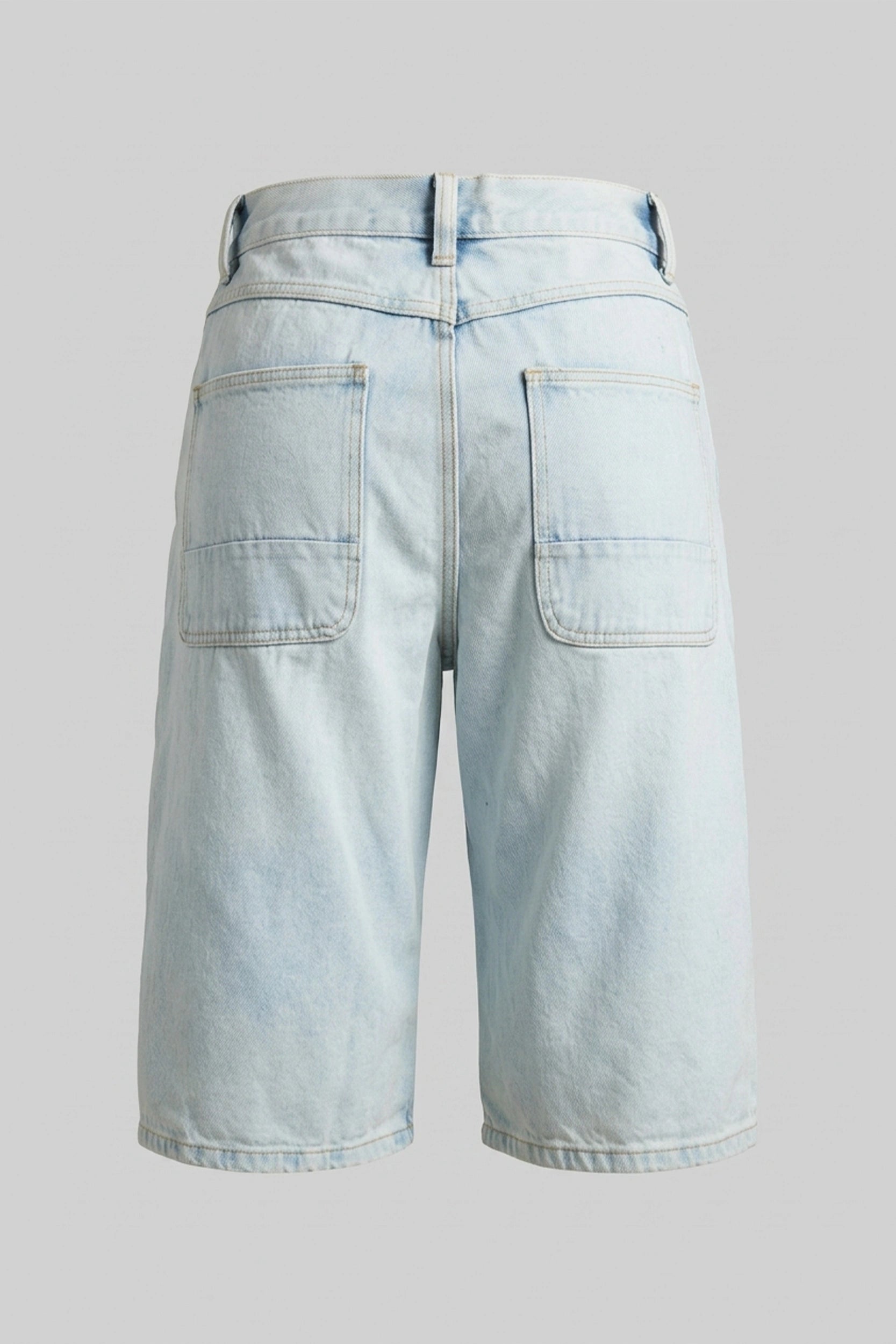 Ladies Denim Baggy Shorts Women Jorts Casual Relaxed