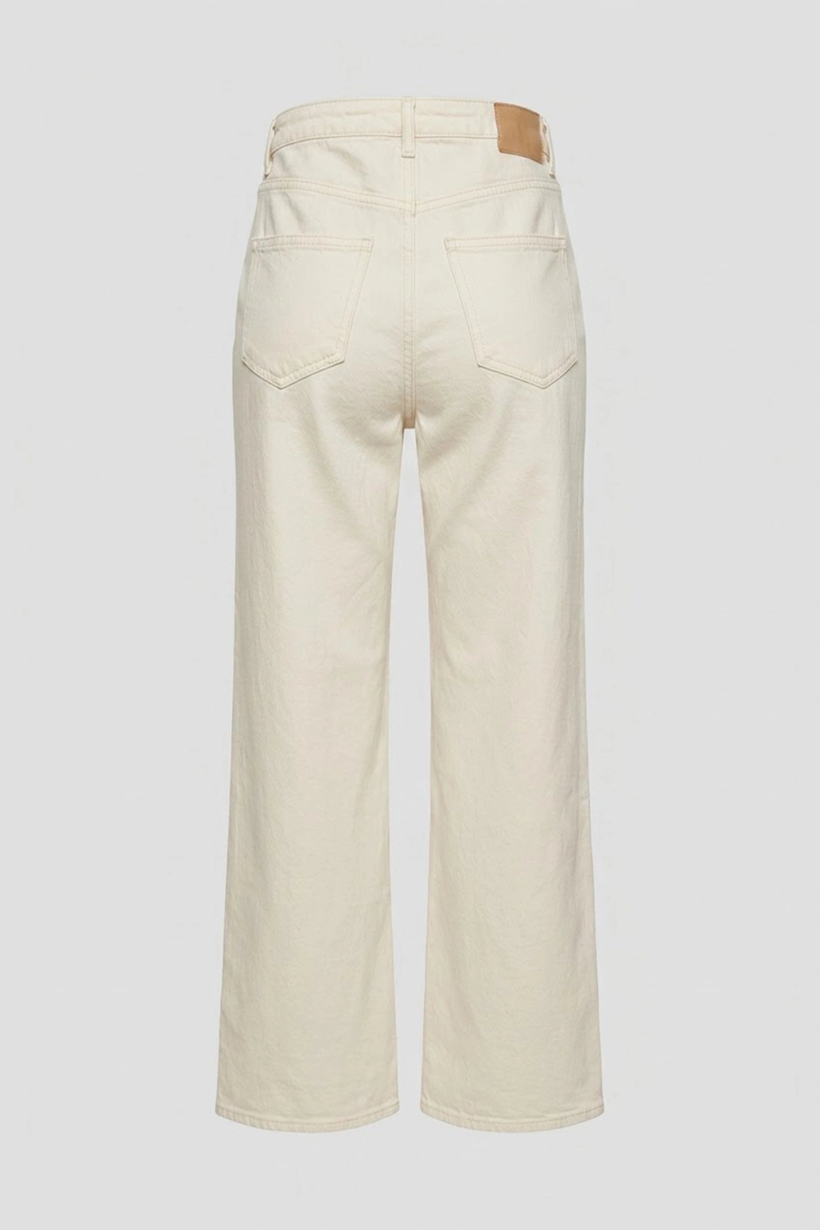 Ladies Straight Cut High Rise Denim Jeans