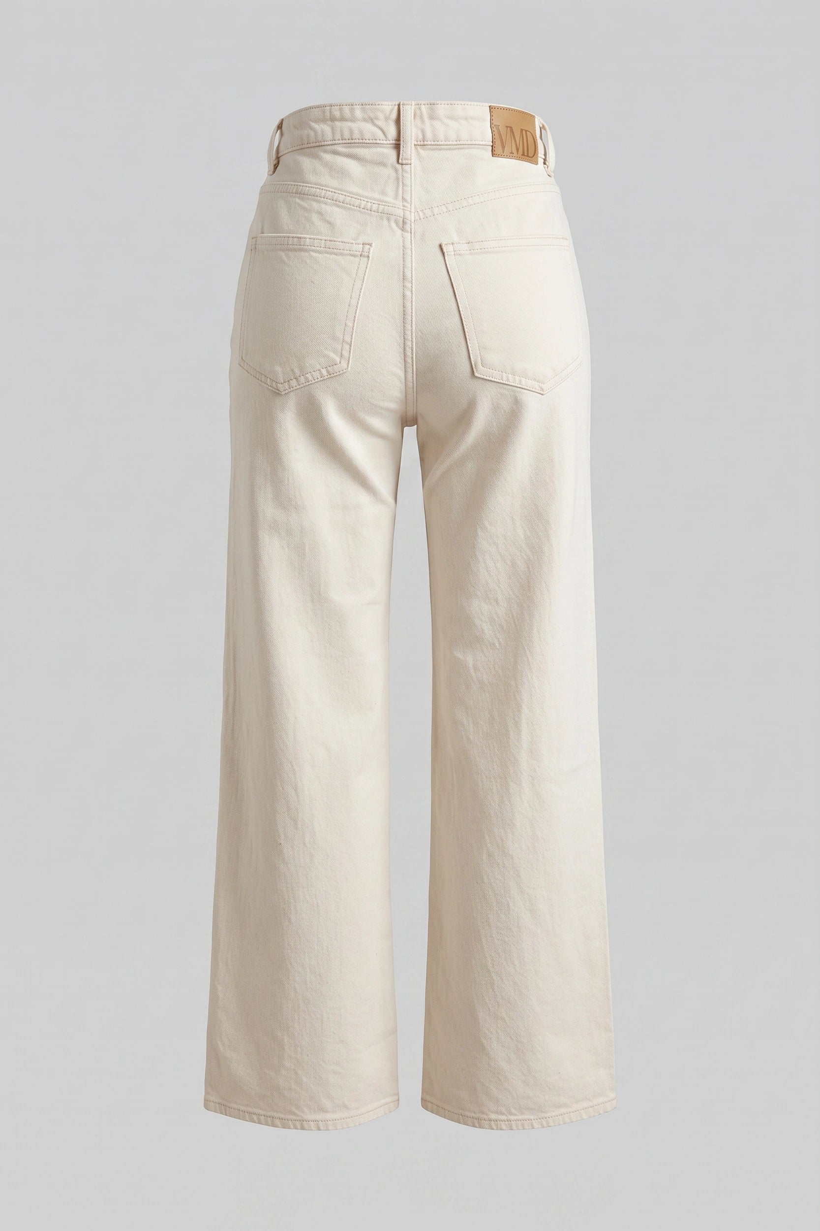 Ladies Straight Cut High Rise Denim Jeans