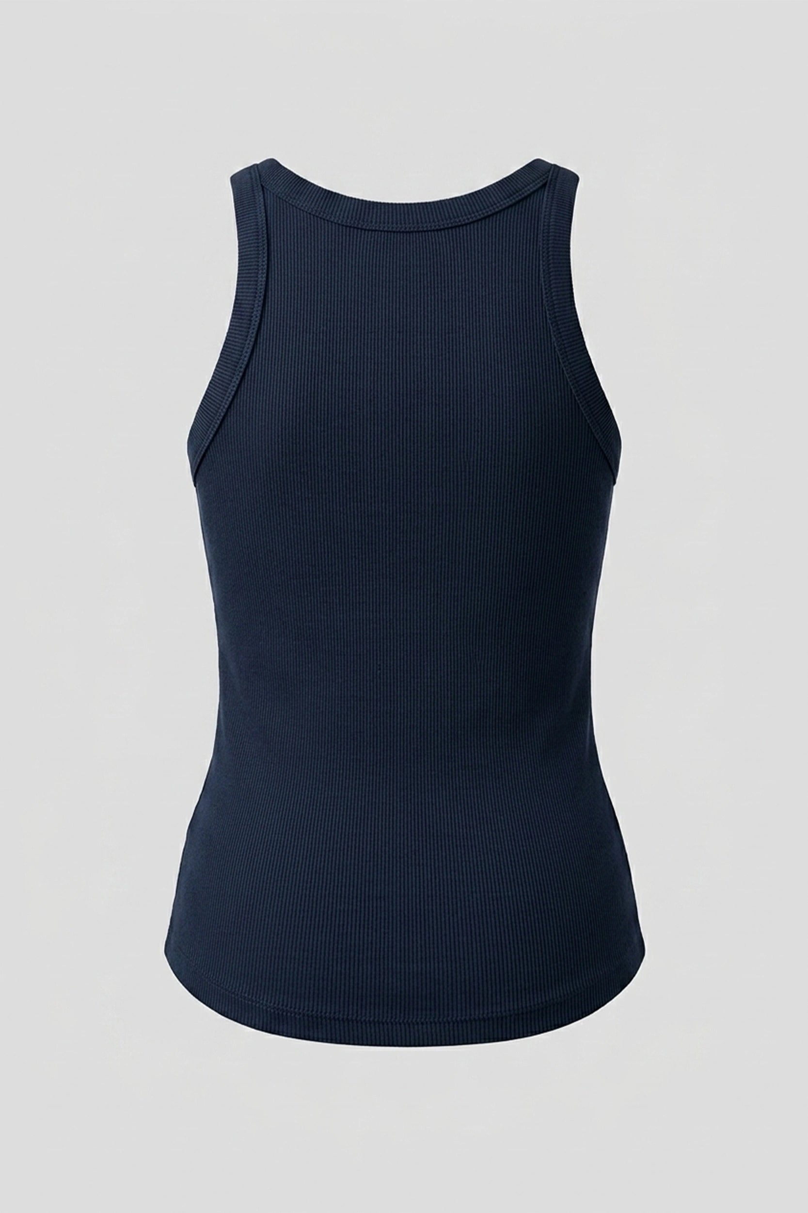 Ladies Full Length Rib Tank Top - Casual Everyday