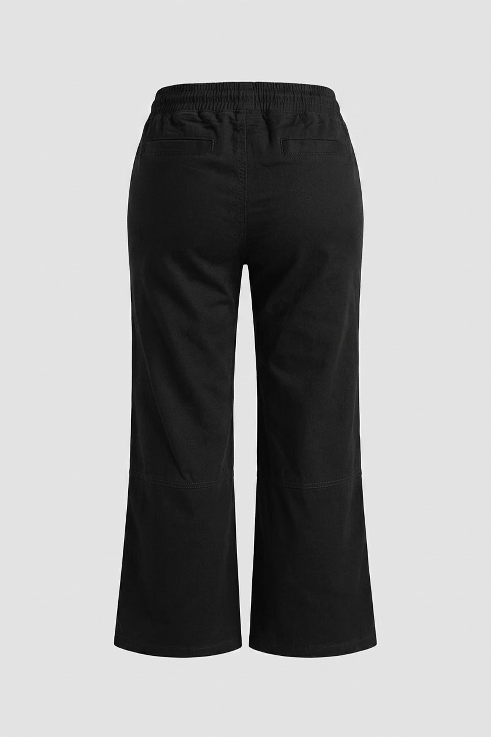 Ladies Garterized Mid Rise Linen Trouser with Drawstring