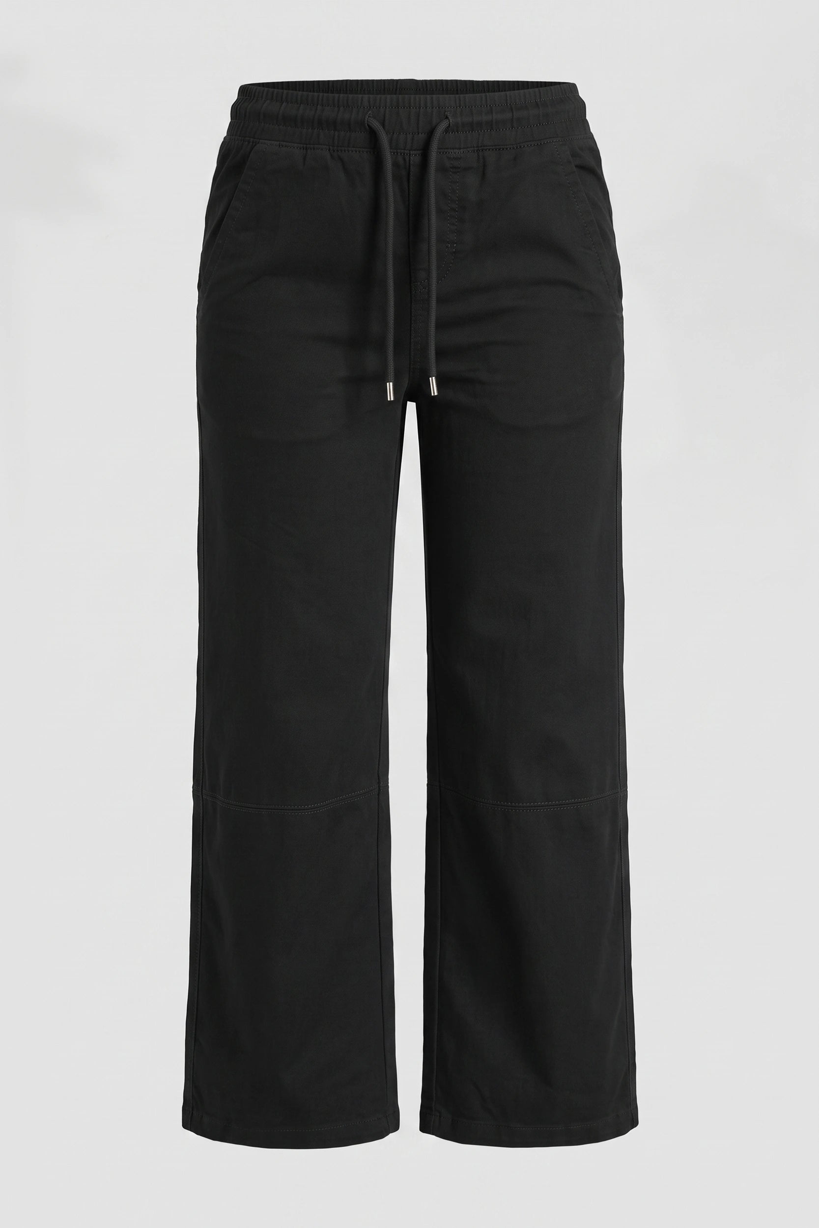 Ladies Garterized Mid Rise Linen Trouser with Drawstring