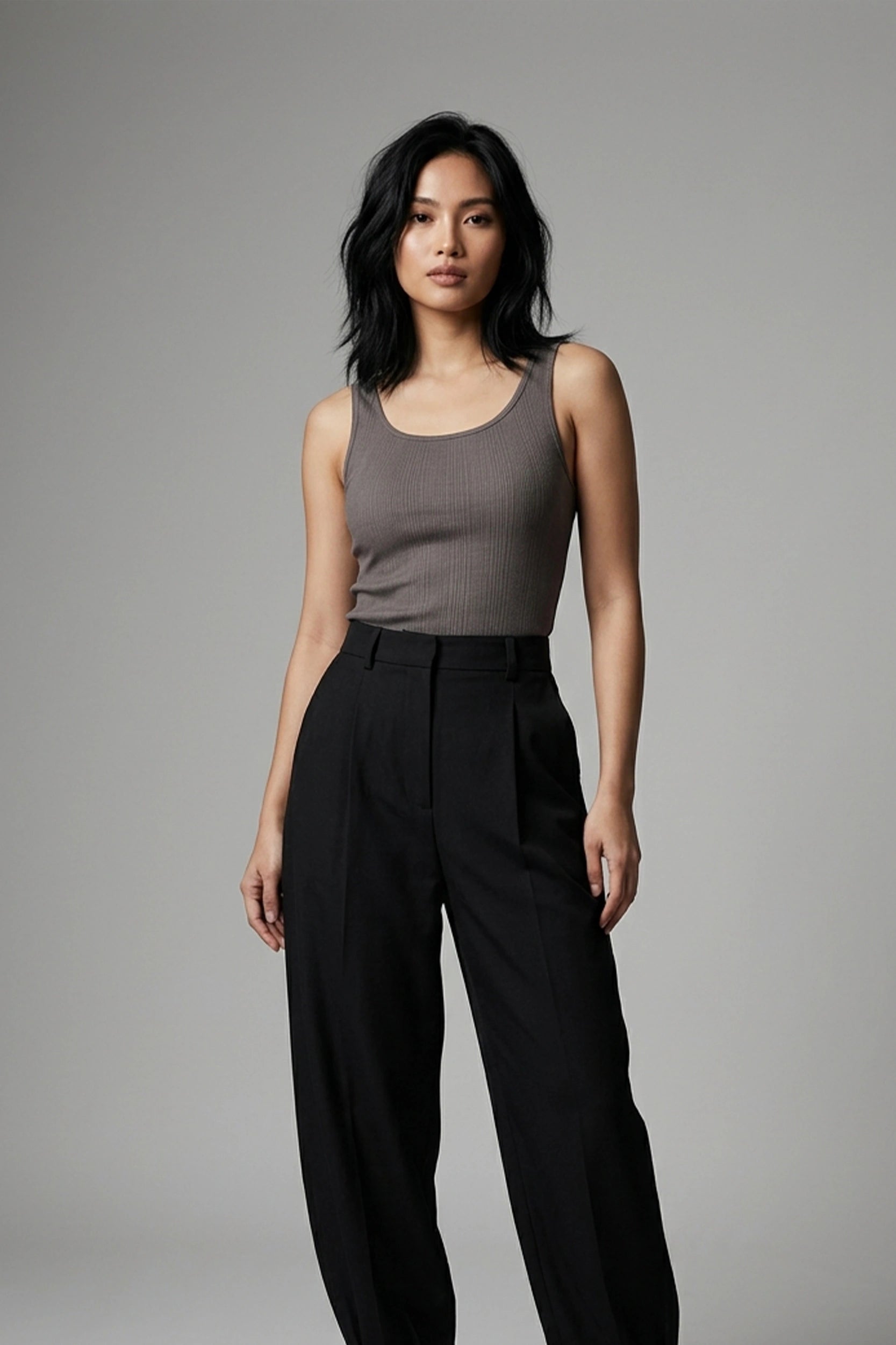 Ladies Inner Sando Top Women Sleeveless Vest Casual