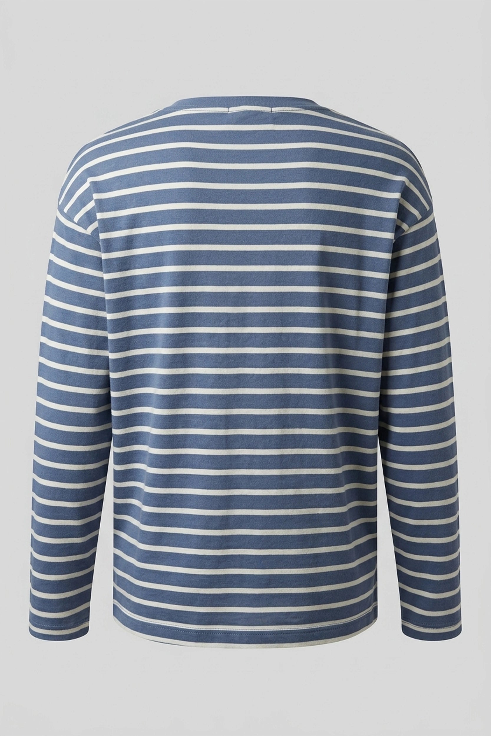 Ladies Longsleeve Striped Top - Casual Everyday Wear