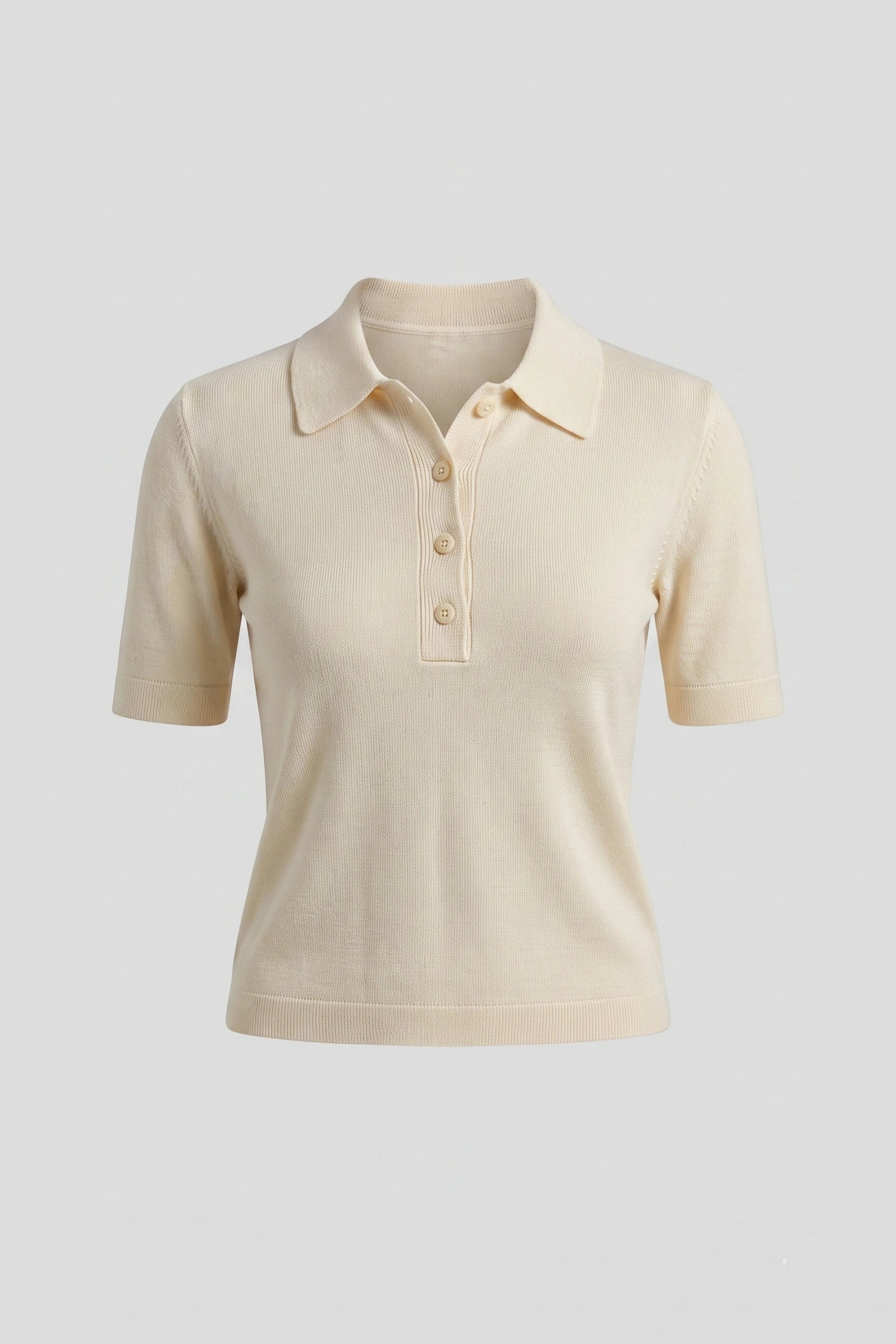 Ladies Polo Shirt Casual Classic Collar Top