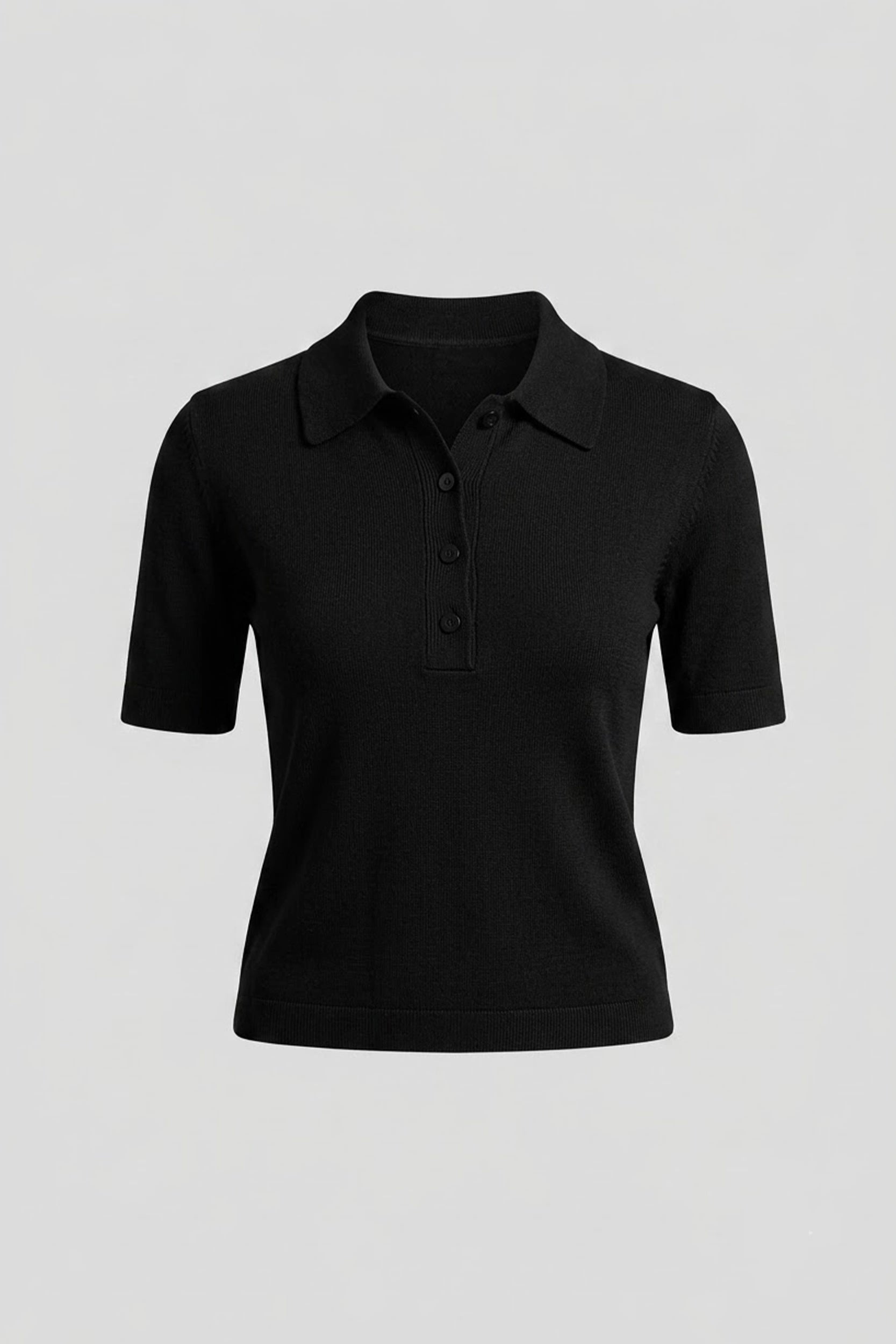 Ladies Polo Shirt Casual Classic Collar Top