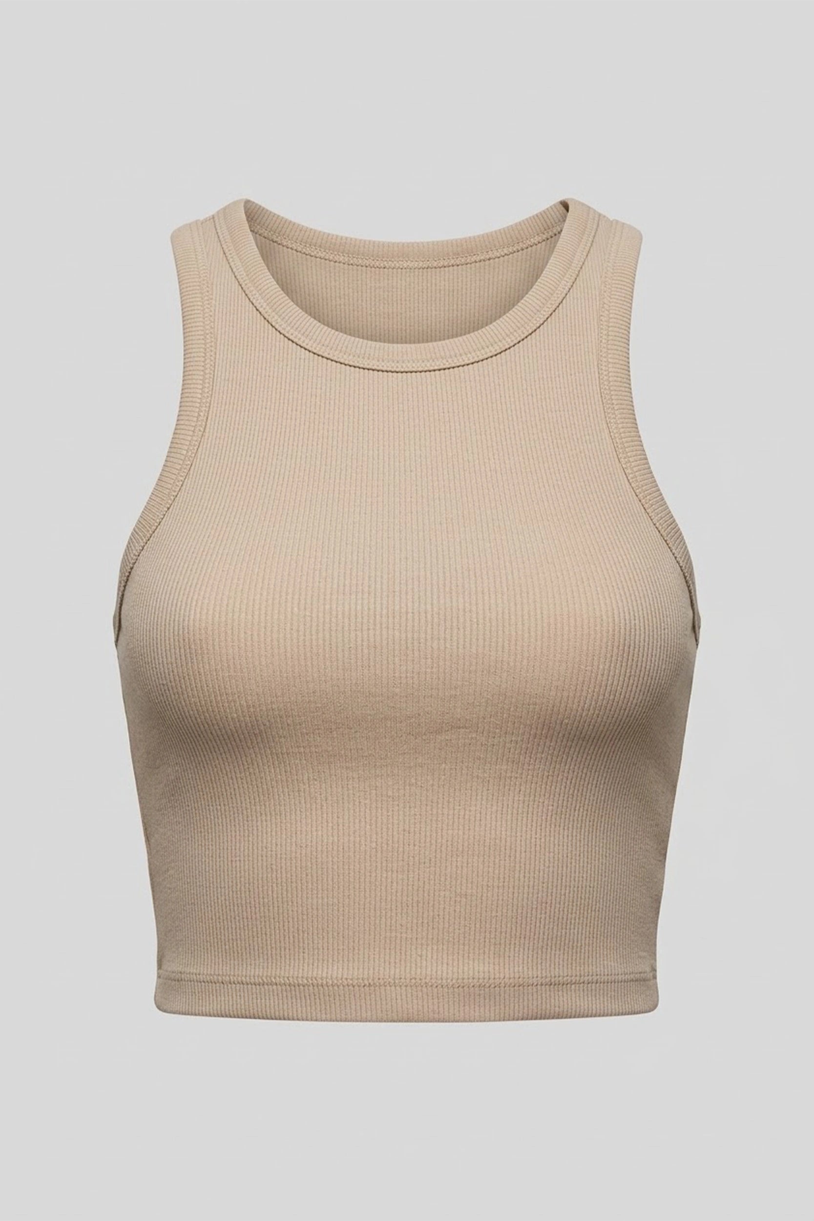 Ladies Rib Tank Top - Casual Everyday Wear