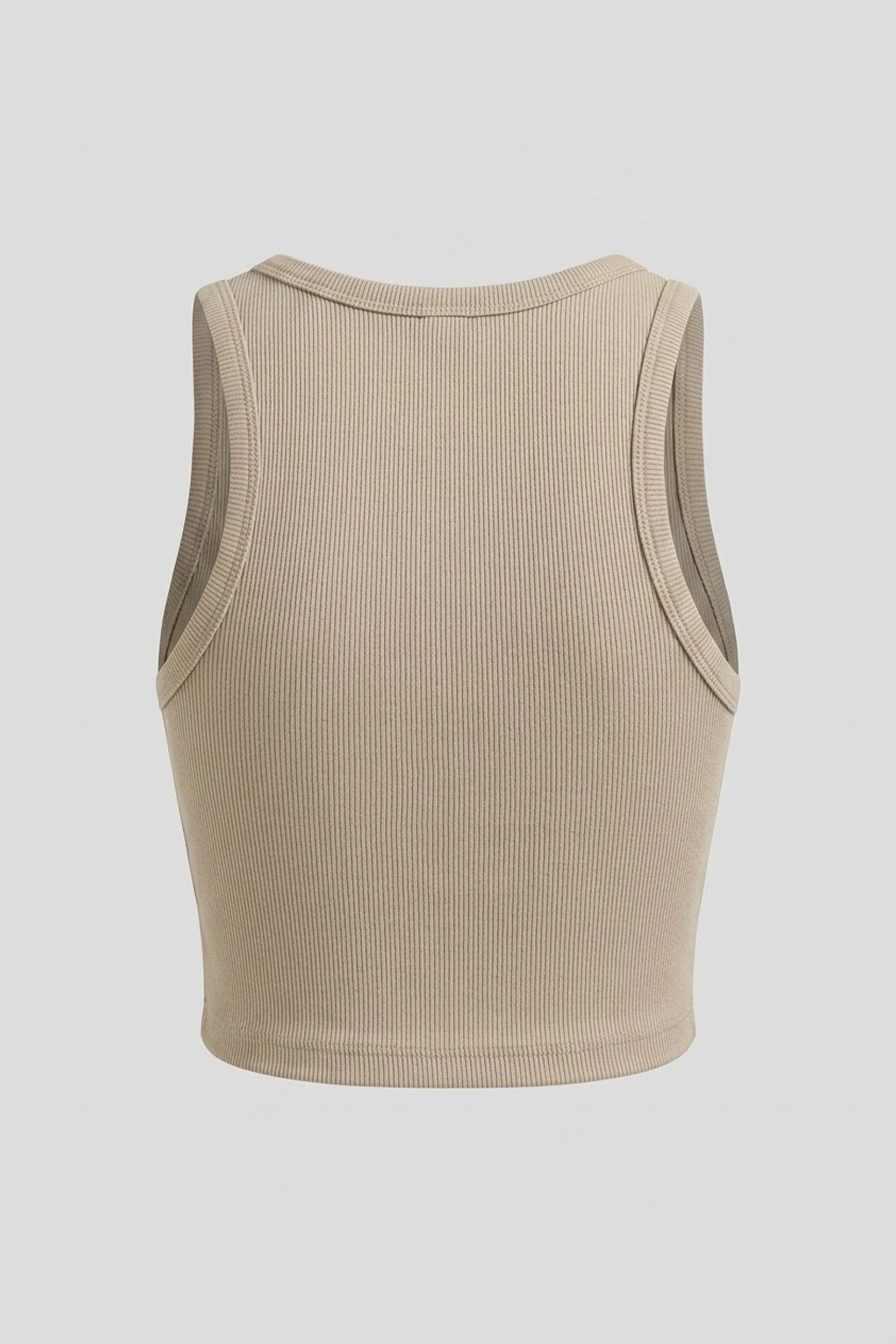 Ladies Rib Tank Top - Casual Everyday Wear