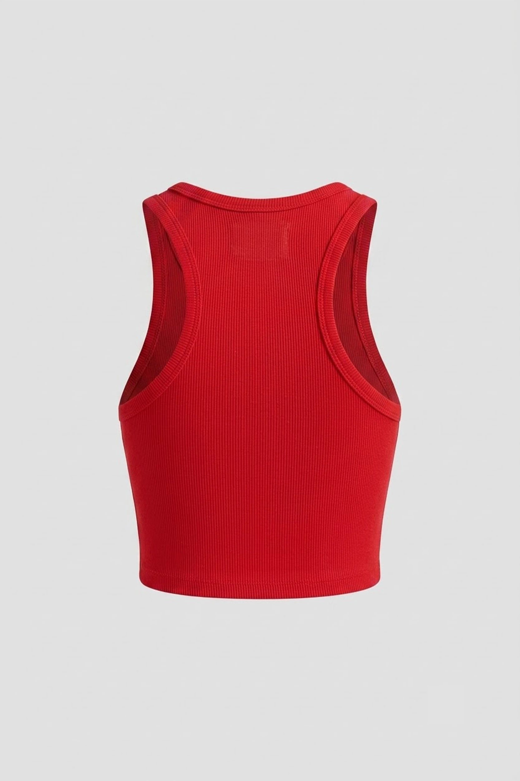 Ladies Rib Tank Top - Casual Everyday Wear