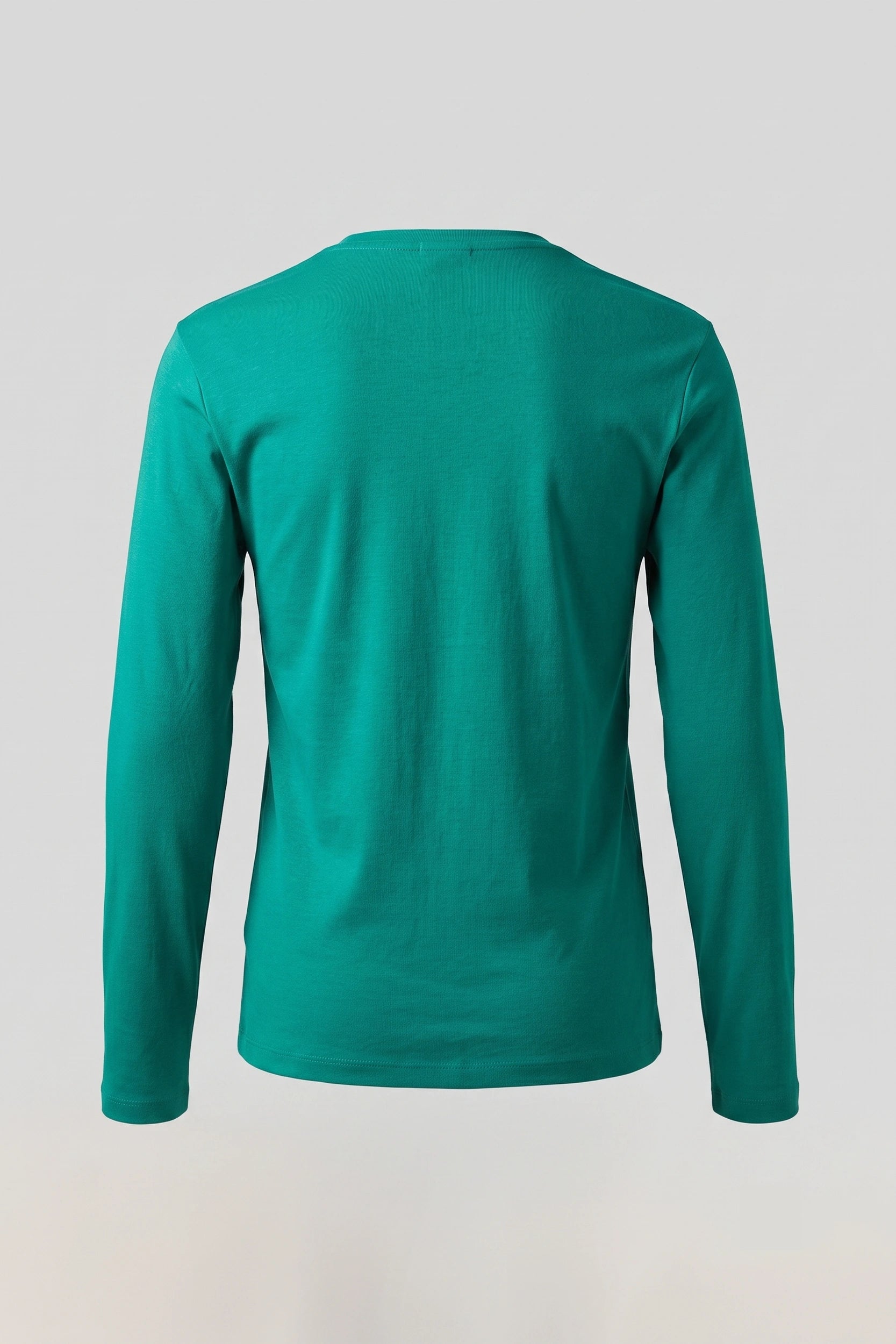 Ladies Round Neck Long Sleeve Top - Casual Everyday Wear