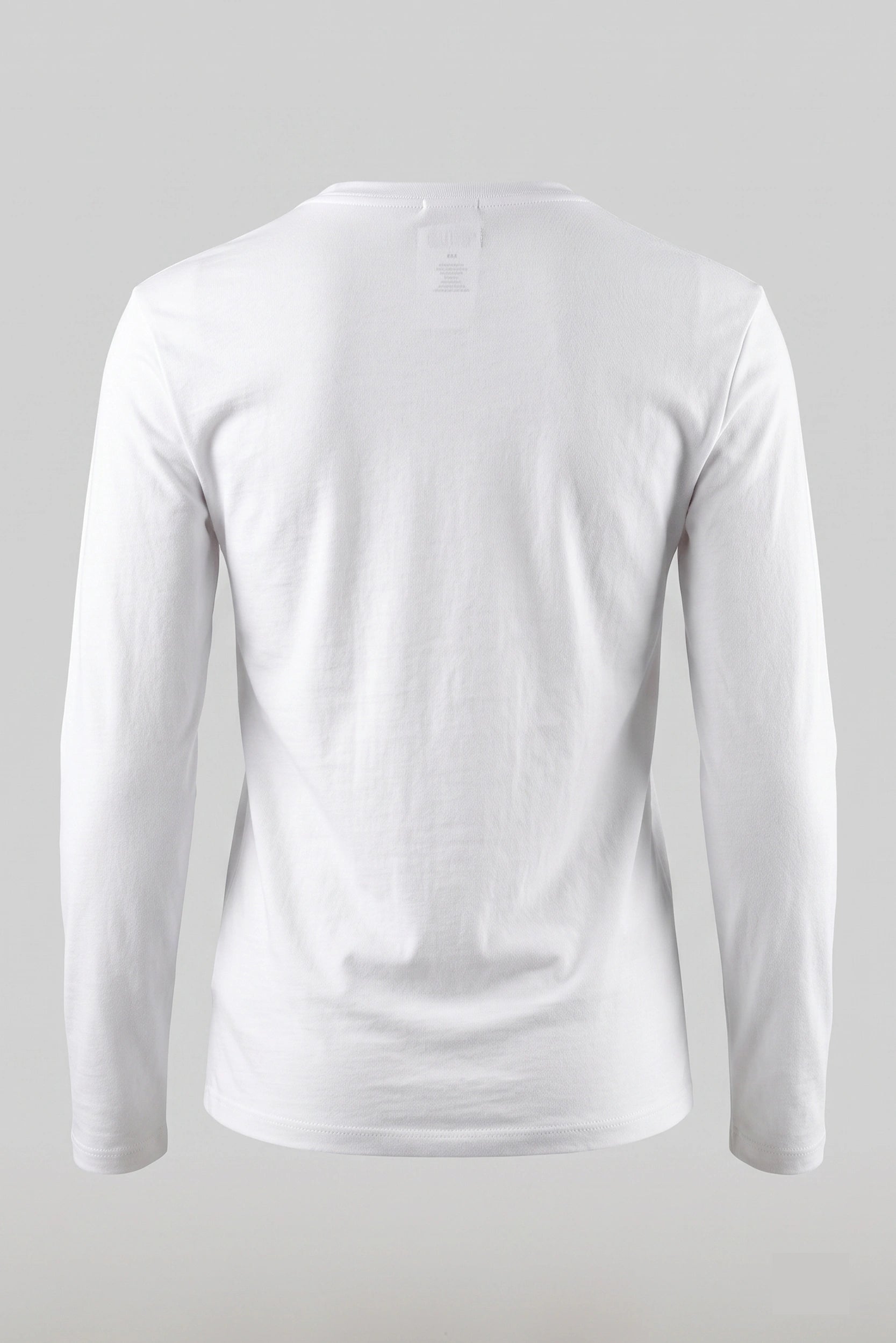 Ladies Round Neck Long Sleeve Top - Casual Everyday Wear
