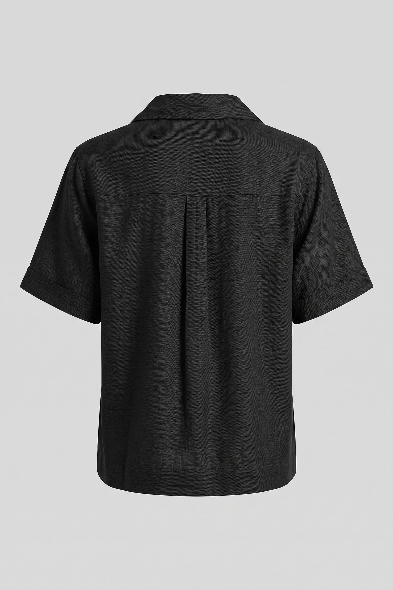 Ladies Soft Linen Polo Shirt Short Sleeve Women Top