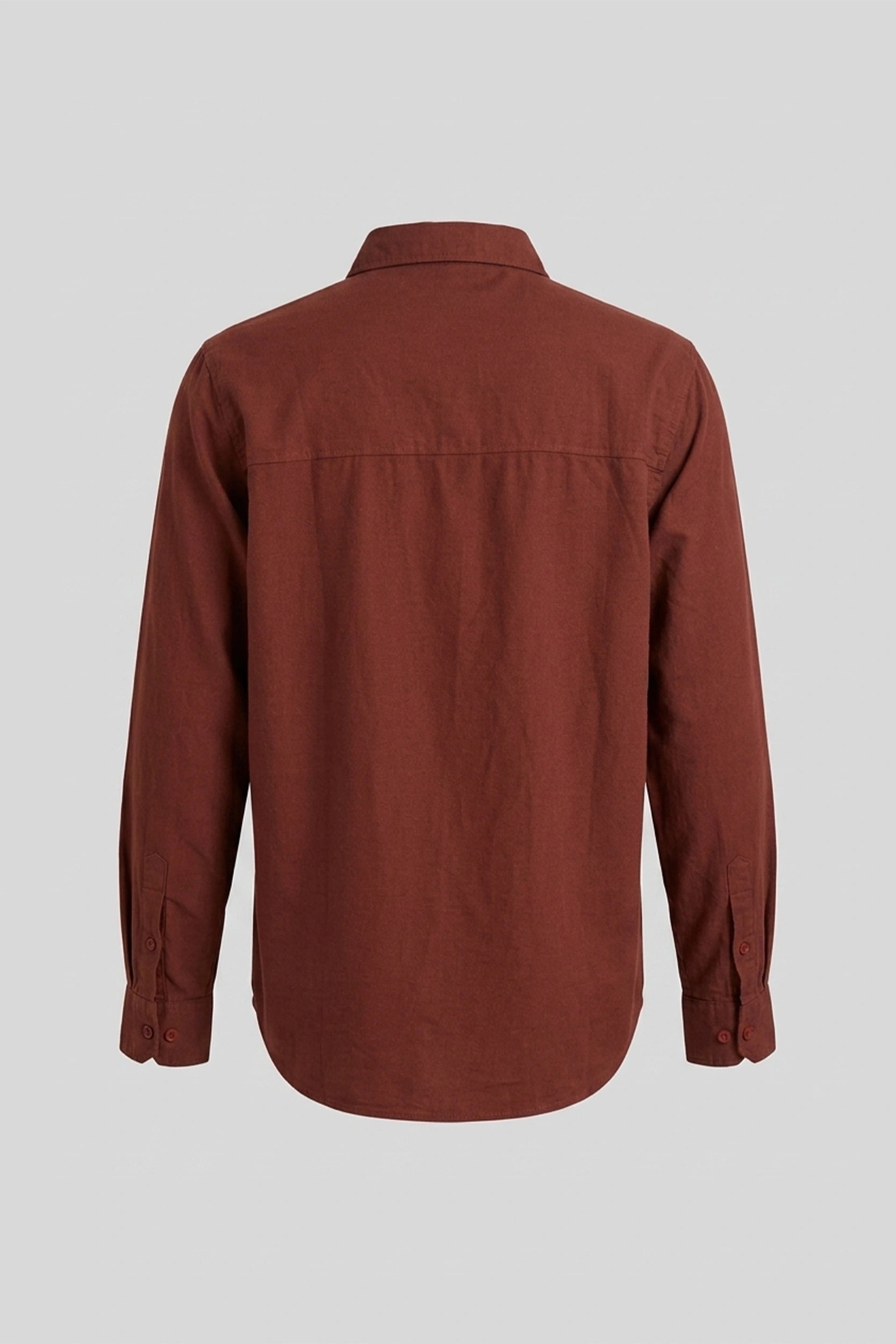 Linen High Density Longsleeve Regular Fit Ladies Shirt