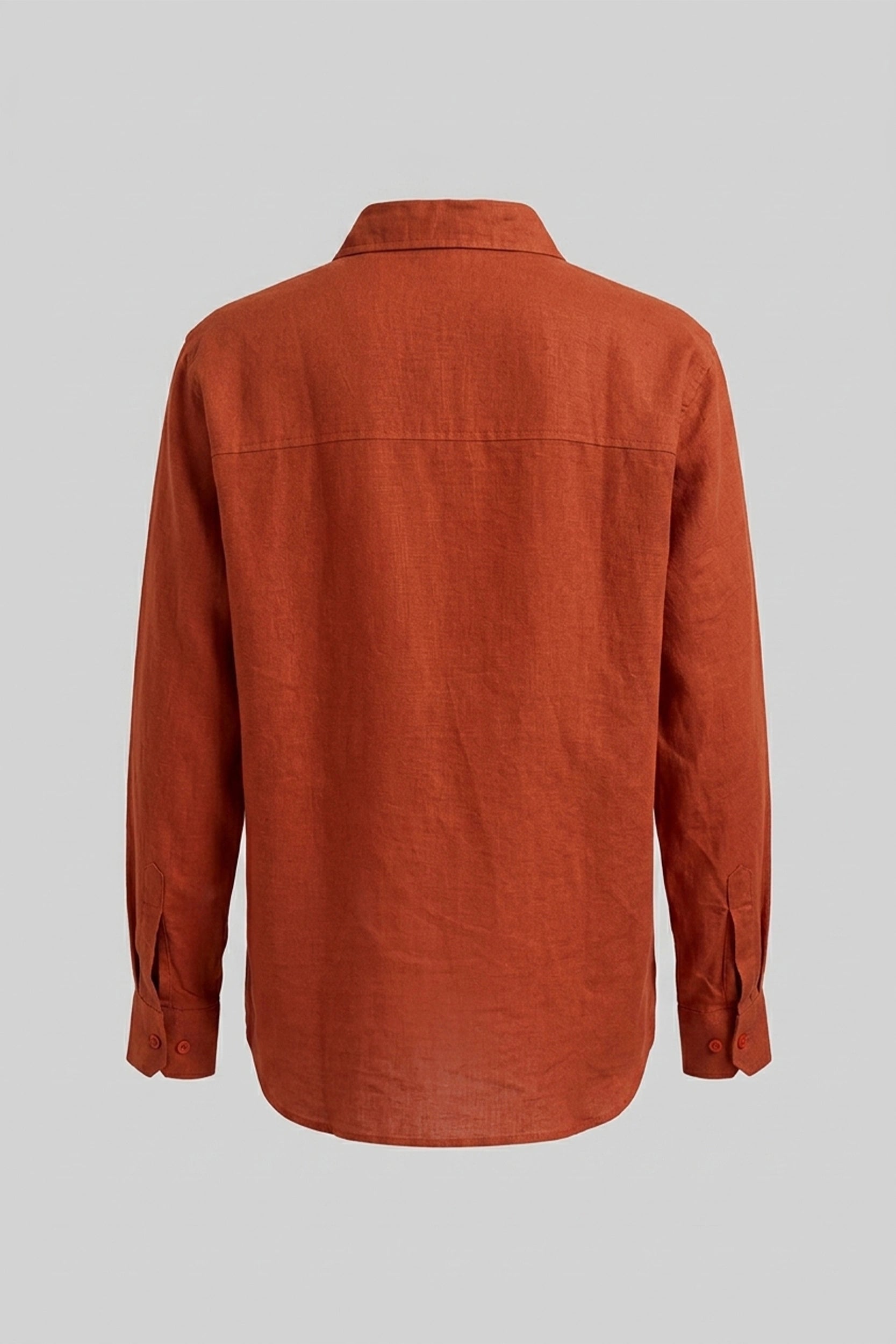 Linen Longsleeve Standard Regular Fit Shirt