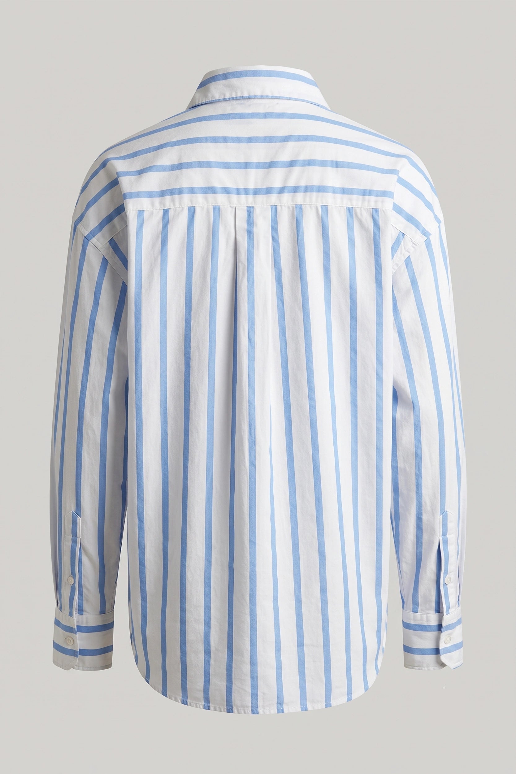 Linen Longsleeve Stripe Ladies Shirt - Casual Everyday