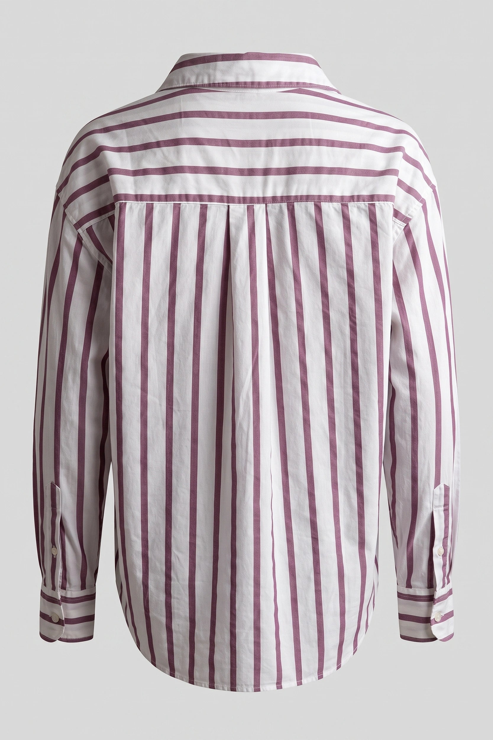 Linen Longsleeve Stripe Ladies Shirt - Casual Everyday