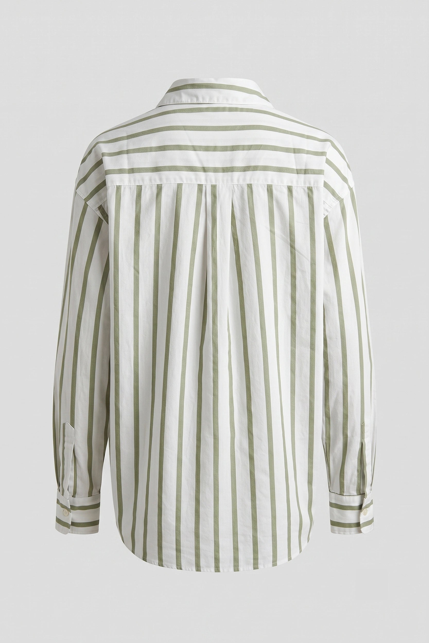 Linen Longsleeve Stripe Ladies Shirt - Casual Everyday
