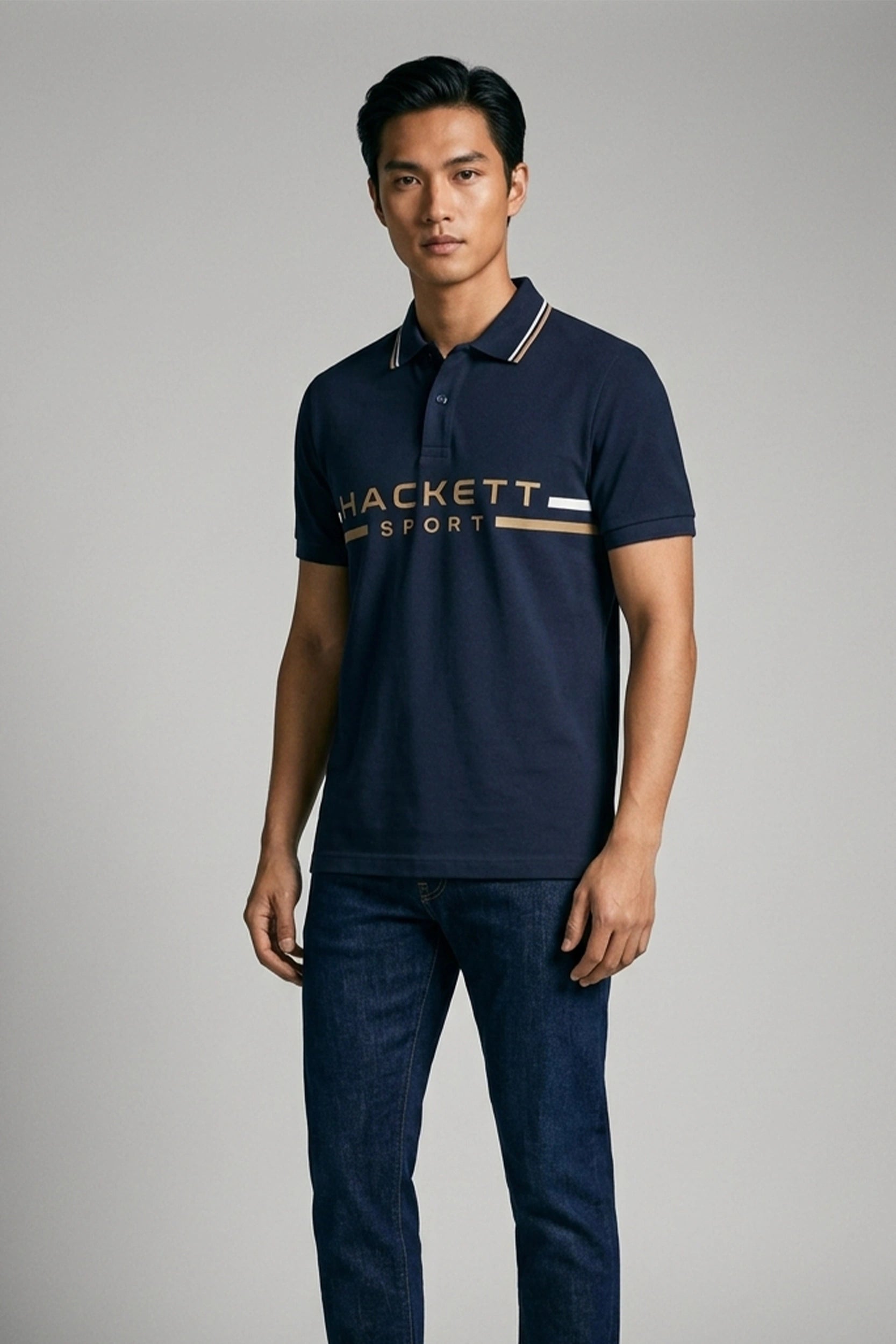 Men's Polo Shirt - Classic Cotton Casual Top for Everyday