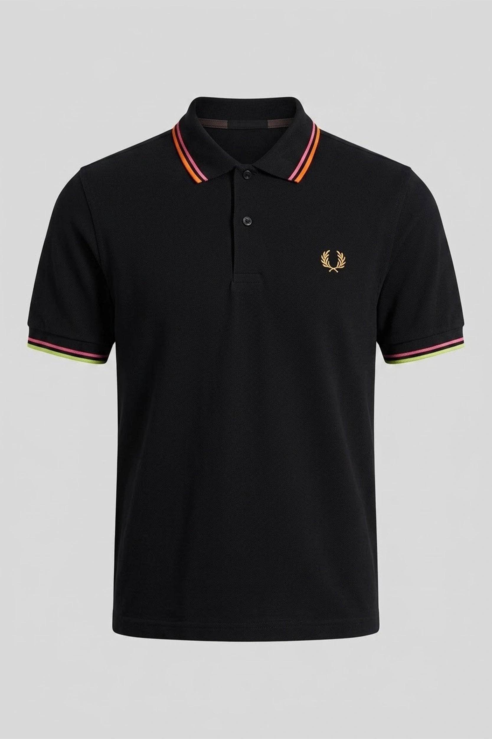 Men's Polo Shirt with Lined Collar - Classic Style