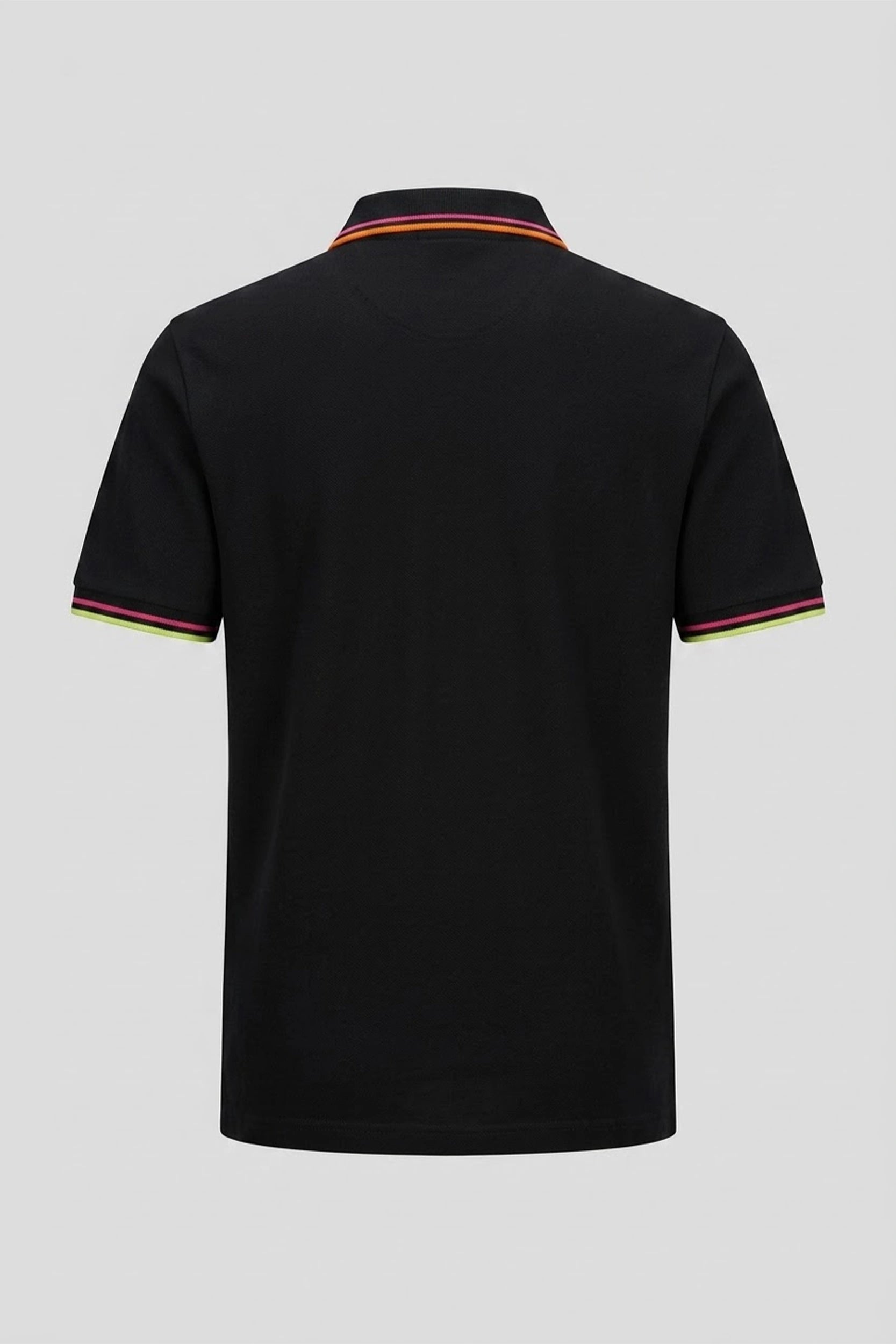 Men's Polo Shirt with Lined Collar - Classic Style
