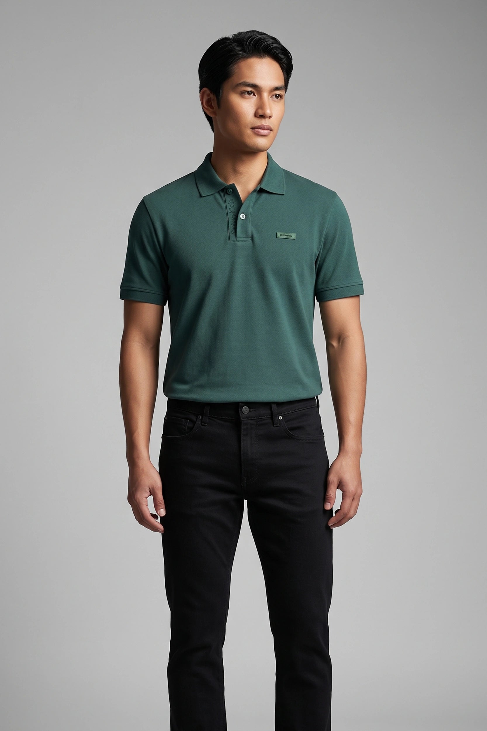 Men's Slim Fit Polo Shirt - Classic Cotton Casual Style