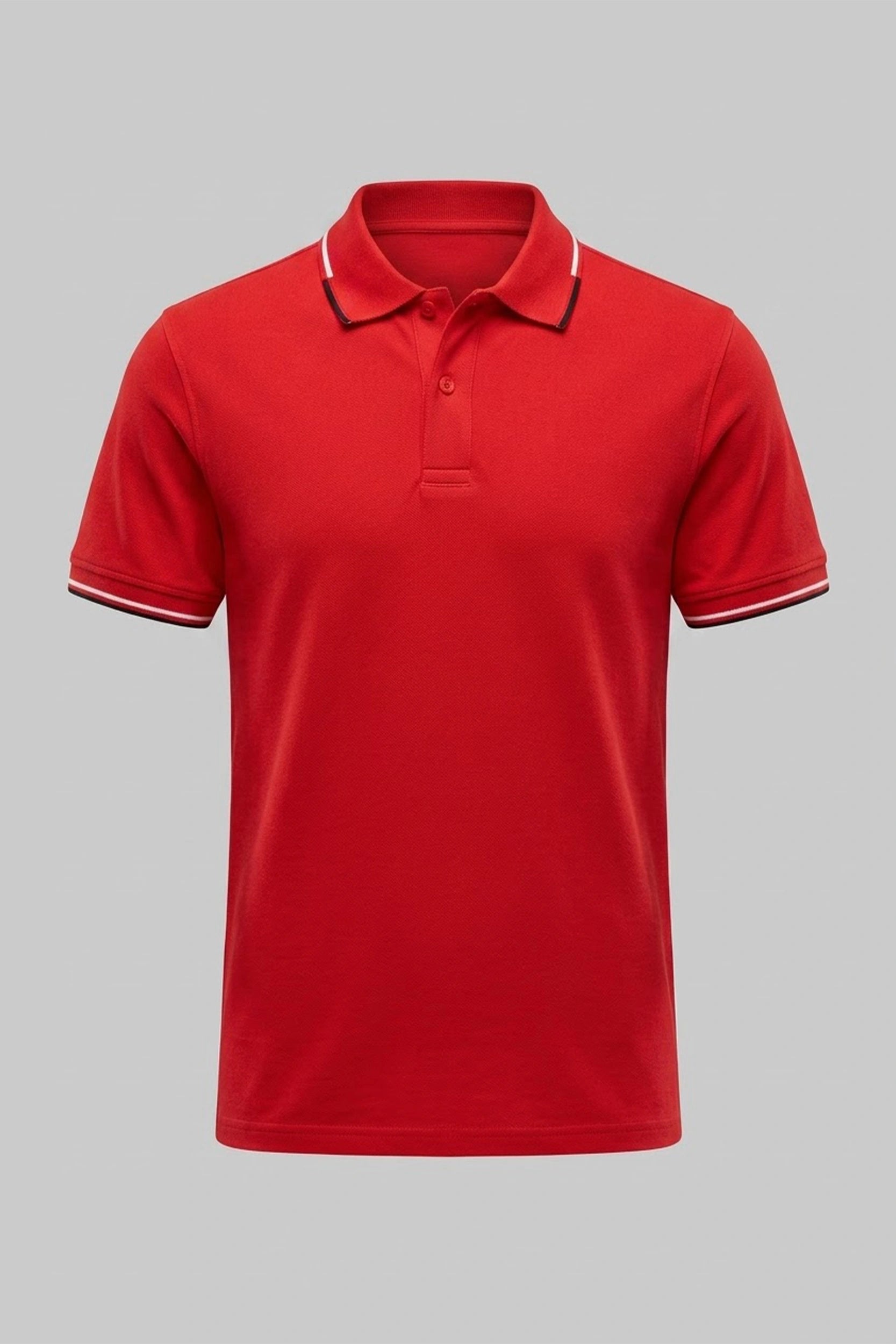 Men's Slim Fit Polo Shirt - Classic Cotton Casual Style