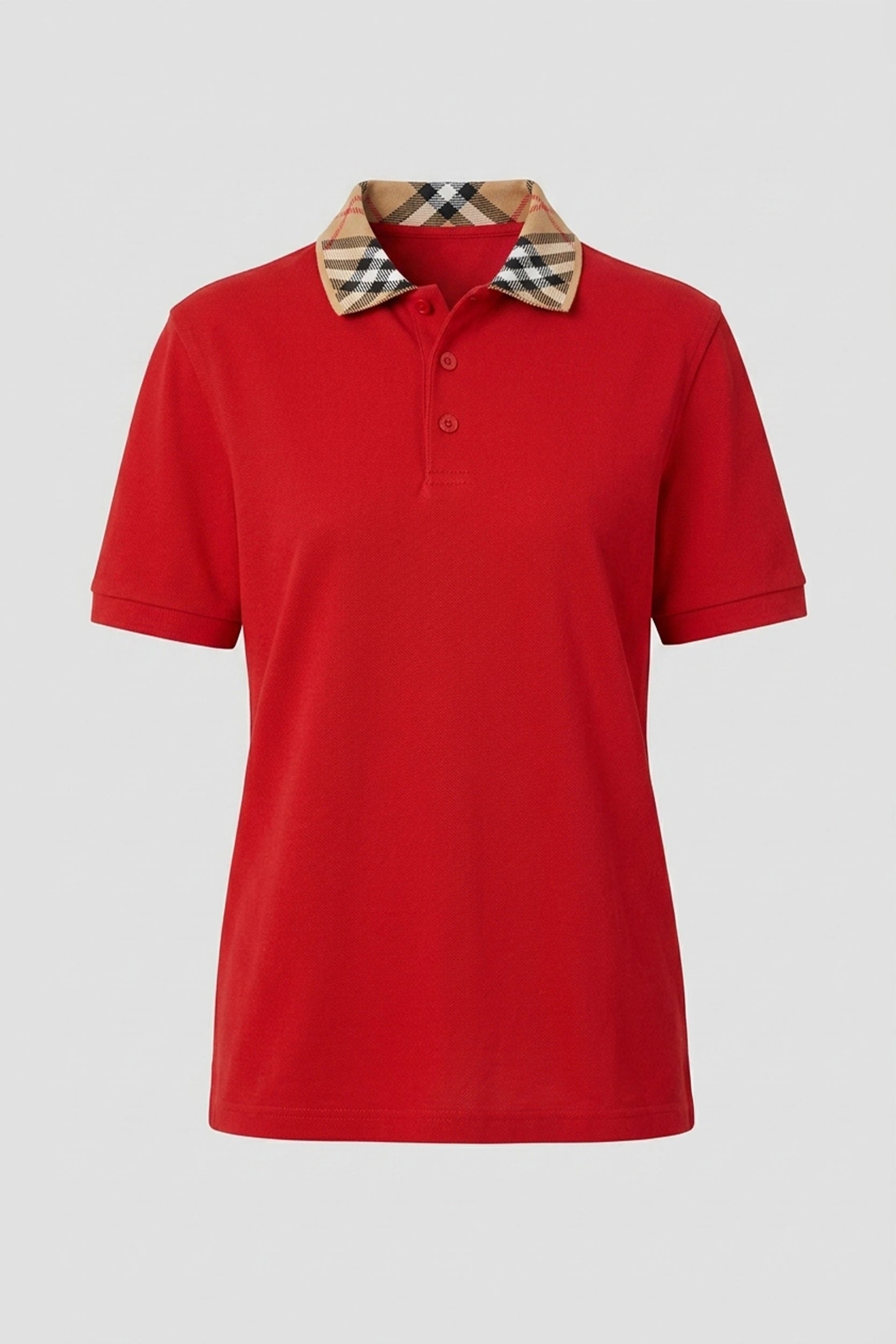 Men's Polo Shirt with Signature Collar Design Detail
