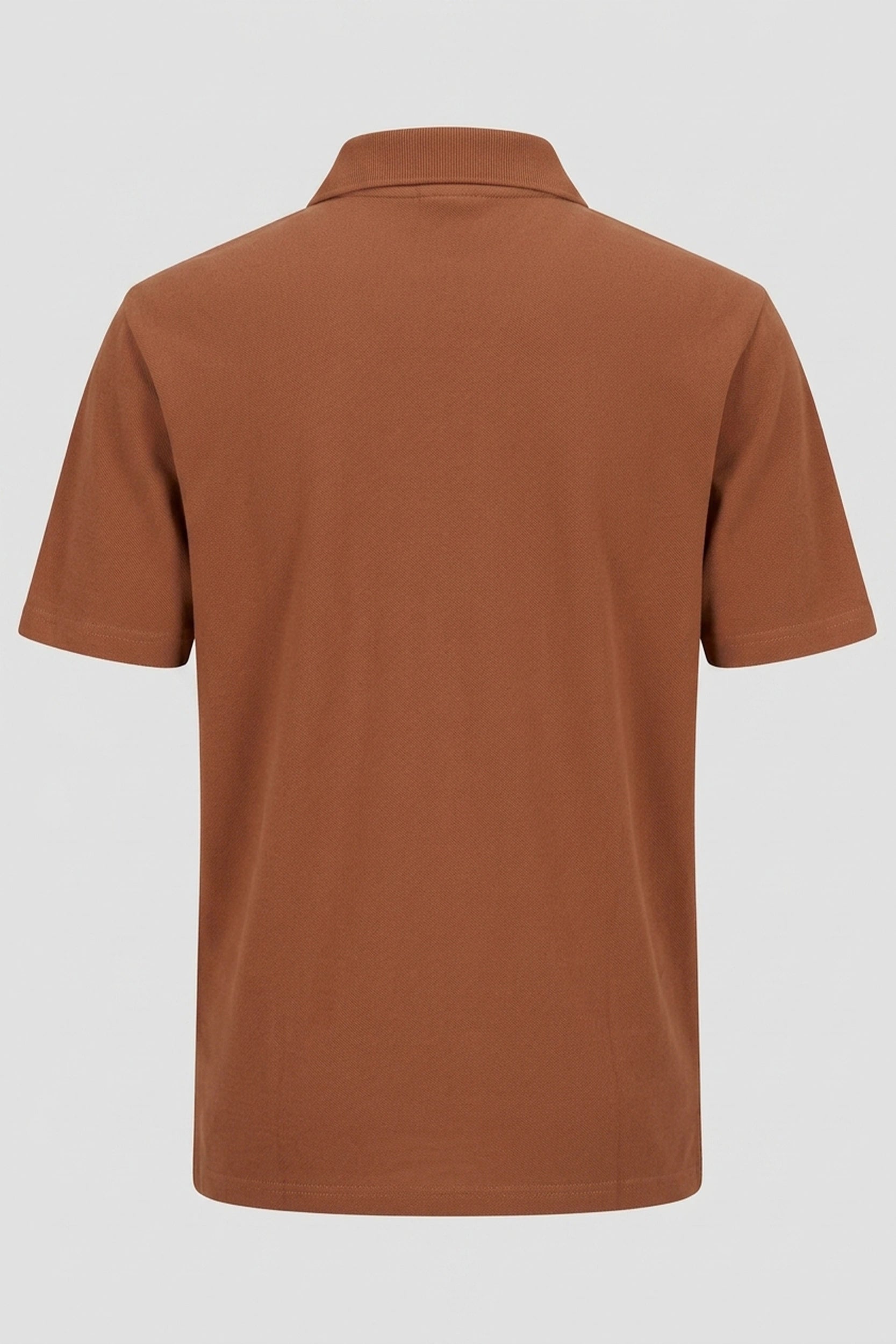 Men's Polo Shirt with Signature Shoulder Design Detail