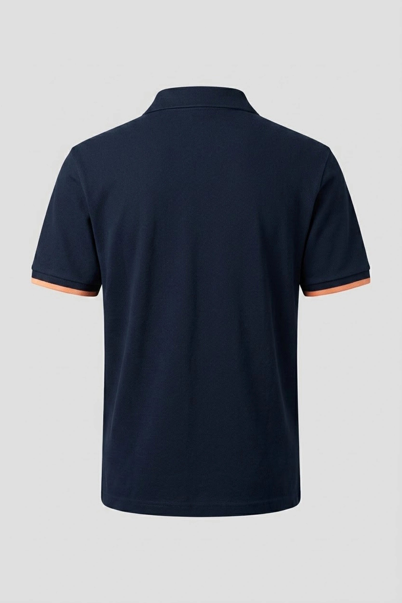 Men's Polo Shirt with Zipper Placket - Casual Style